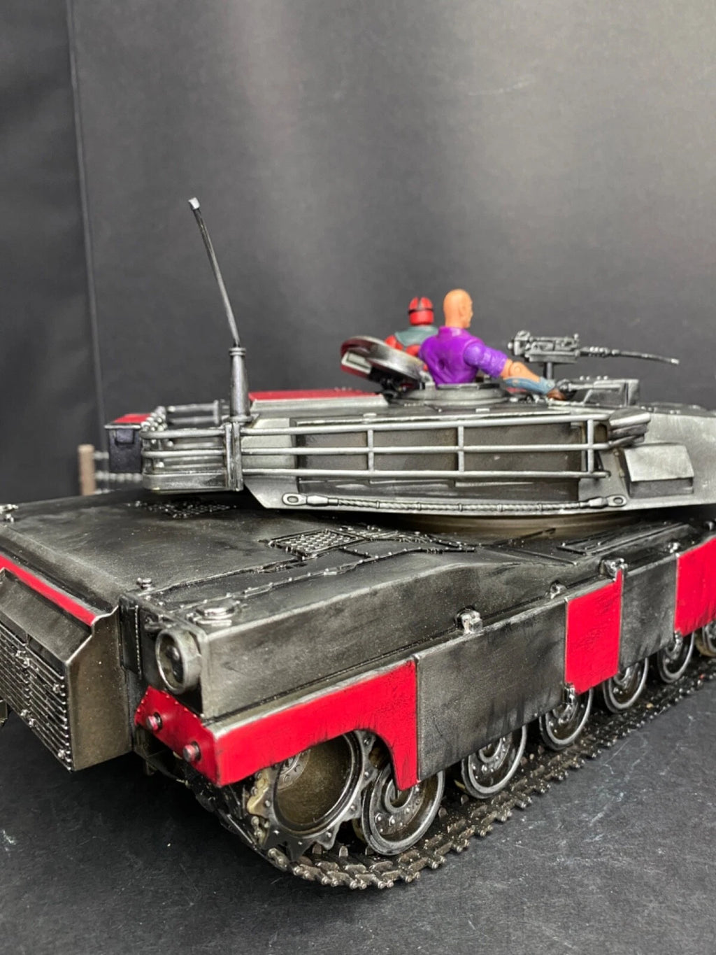 GI JOE COBRA DEVELOPMENTAL TERROR TANK 1:18 Collectible Vintage Custom
