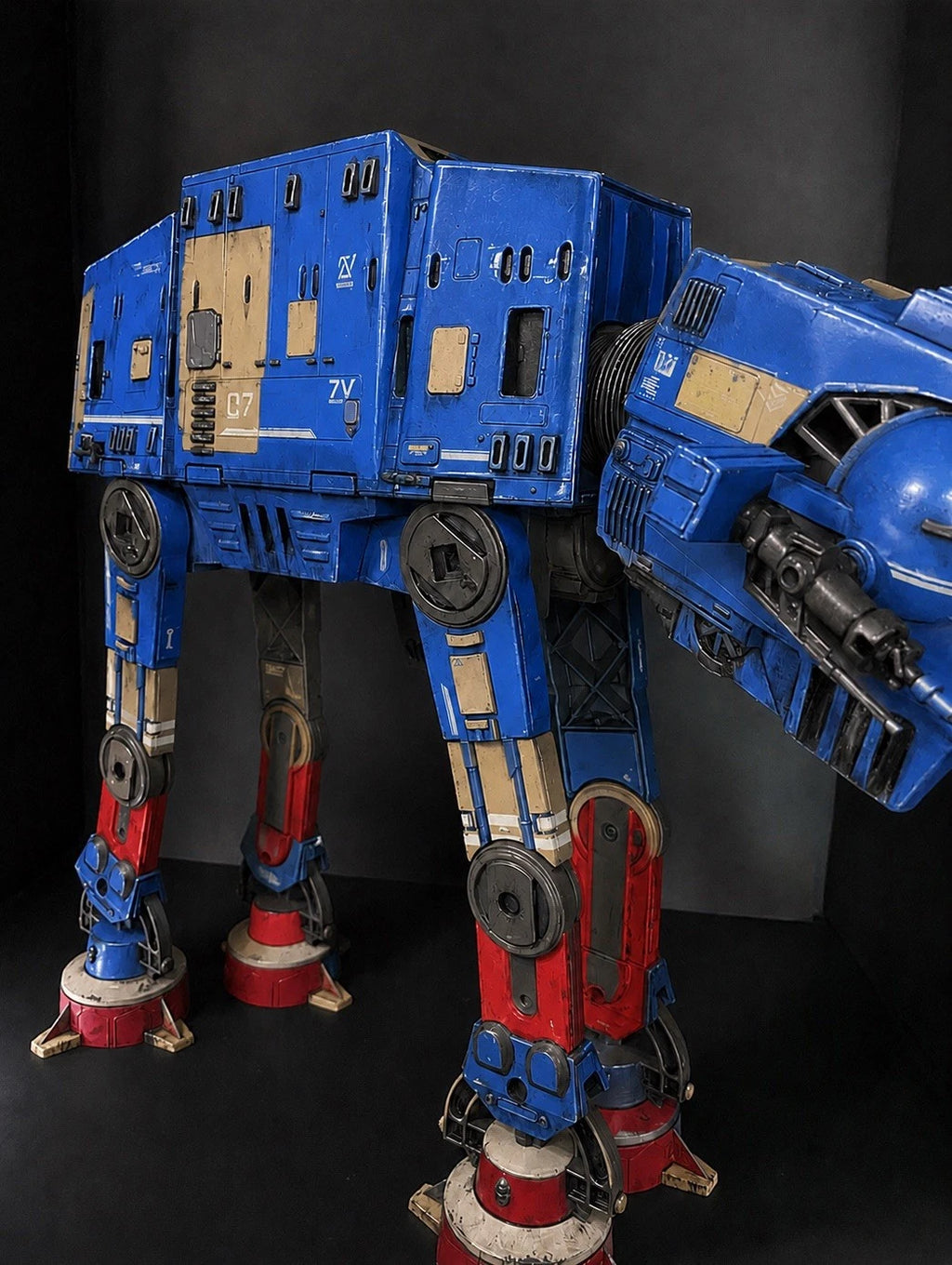 Sonic 3 Star Wars Custom Shadow Tails Knuckles Sega Kenner Vintage commission - view 5