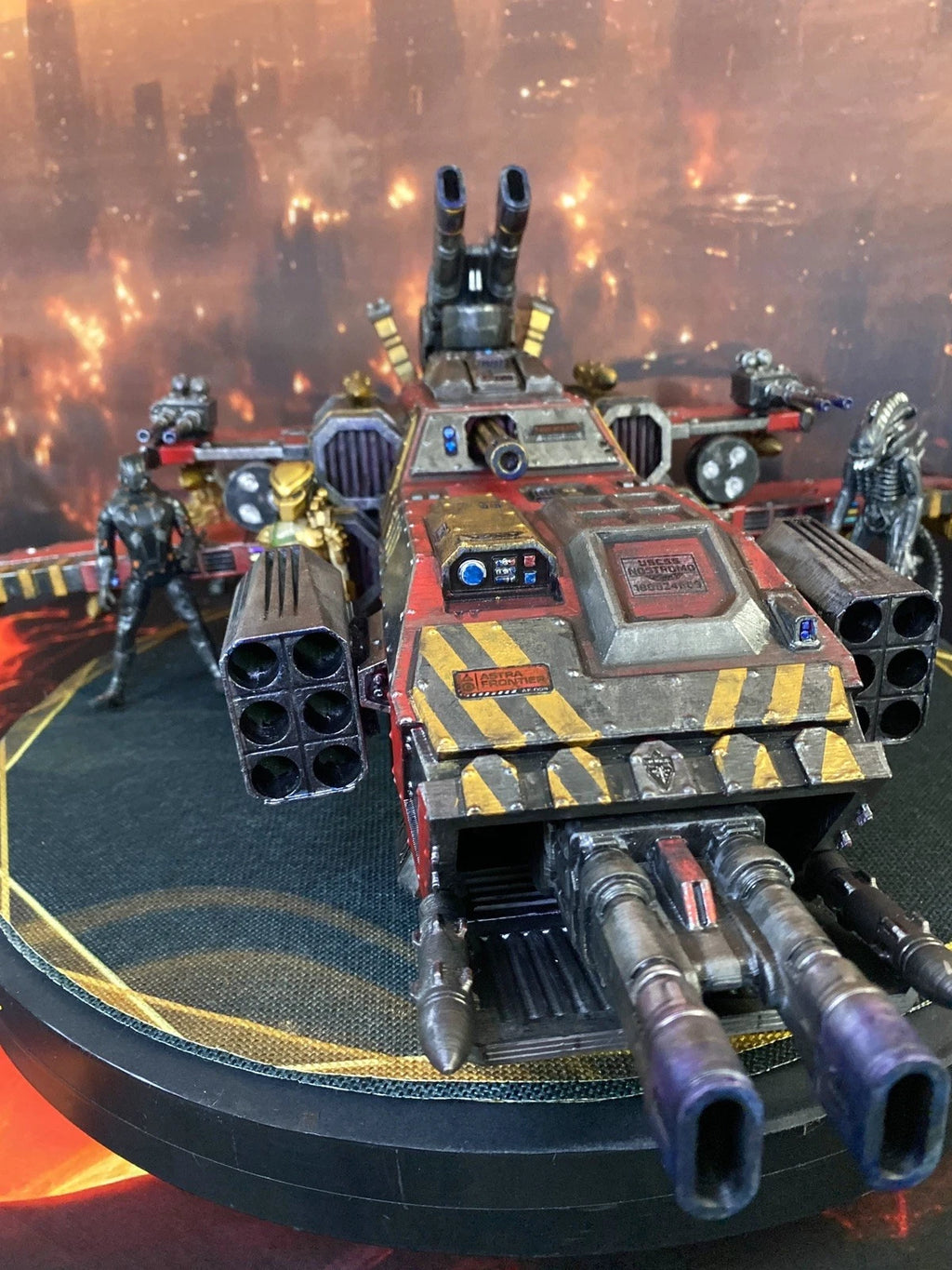Aliens Predator WEYLAND-YUTANI “OBSIDIAN CLAUSE” GUNSHIP |  Romulus Earth Custom