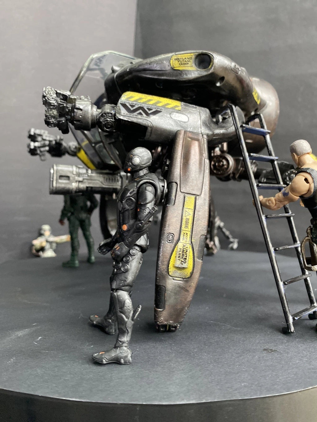 COBRA WIDOW-STINGER VAS-9 Assault Walker Custom VTOL Gunship GI Joe collectible