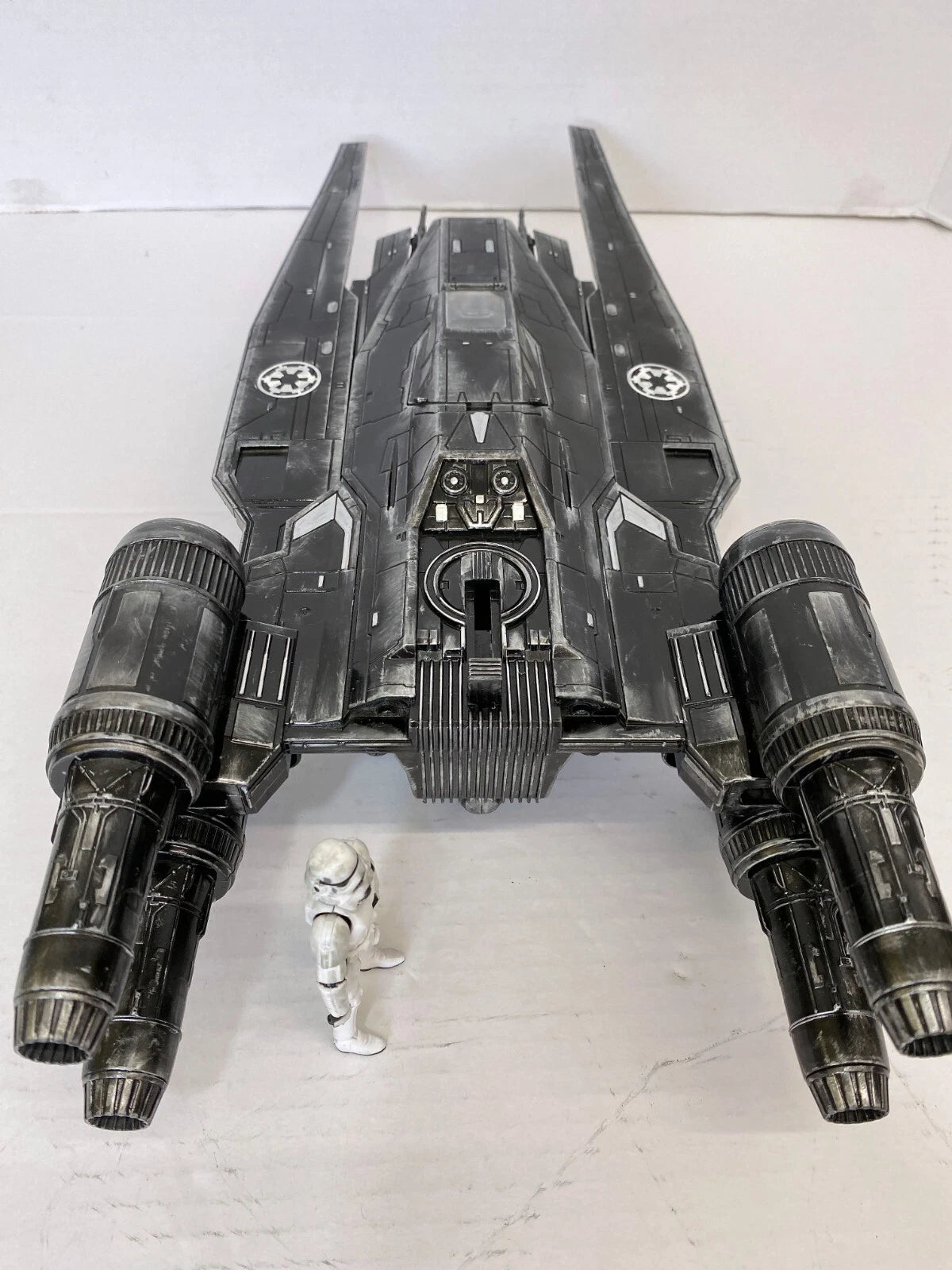 Star Wars Andor U Wing Imperial Sith Vintage Kenner Custom Empire Collectible - view 12