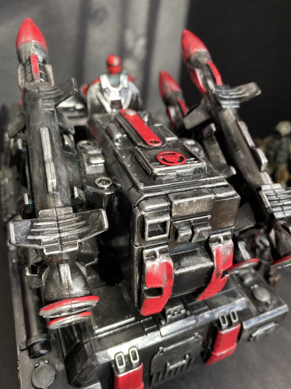 COBRA “RATTLETRACK” MISSILE CRAWLER | GI JOE Heavy Strike Launcher collectible
