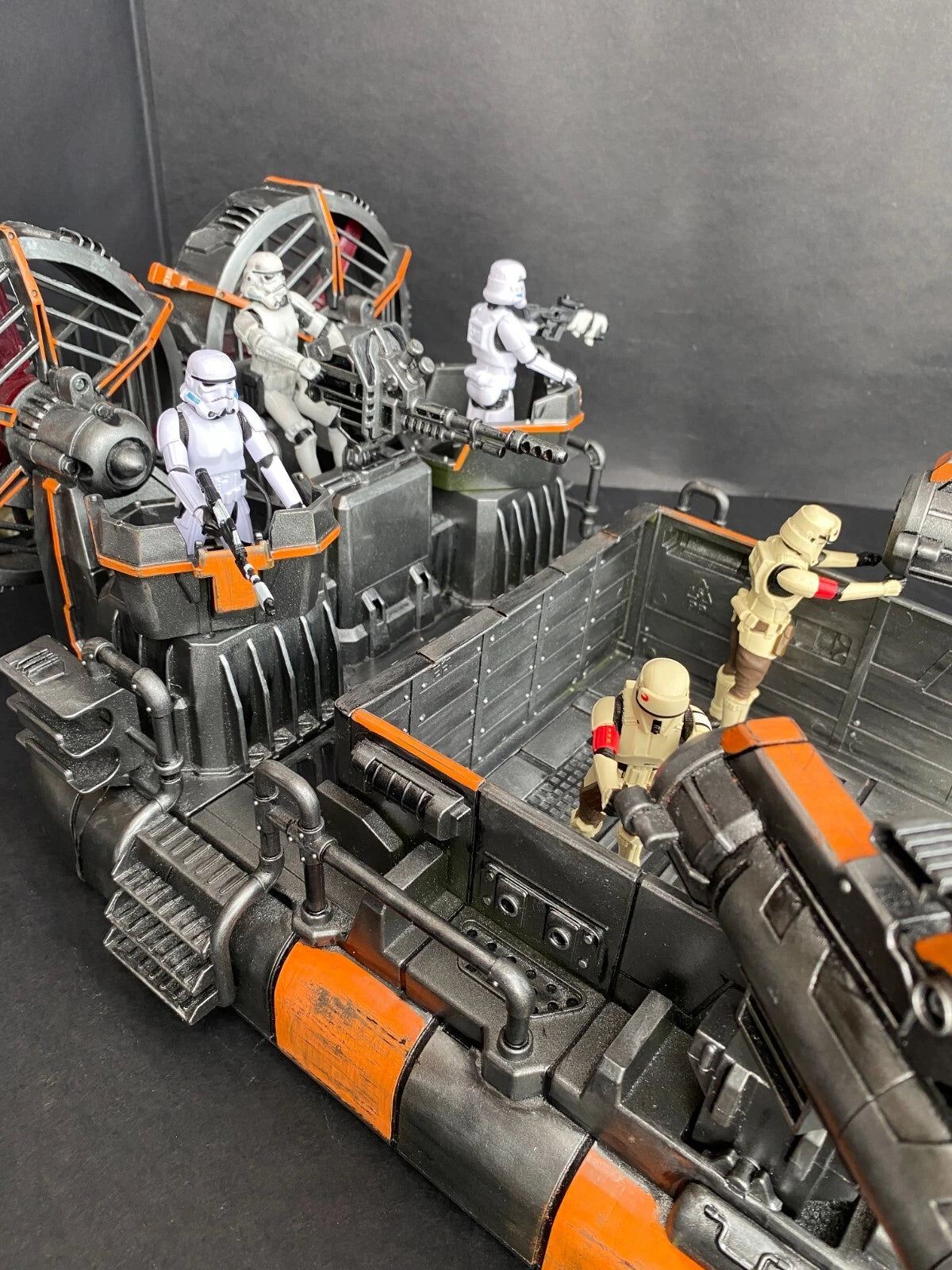 Star Wars Heavy Repulsor Gun-Carrier Assault Transport Empire Vintage Kenner - view 23