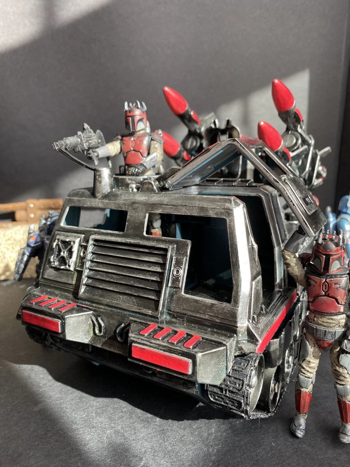 Star Wars Mandalorian Assault Missile Launcher Empire Vintage Kenner Custom
