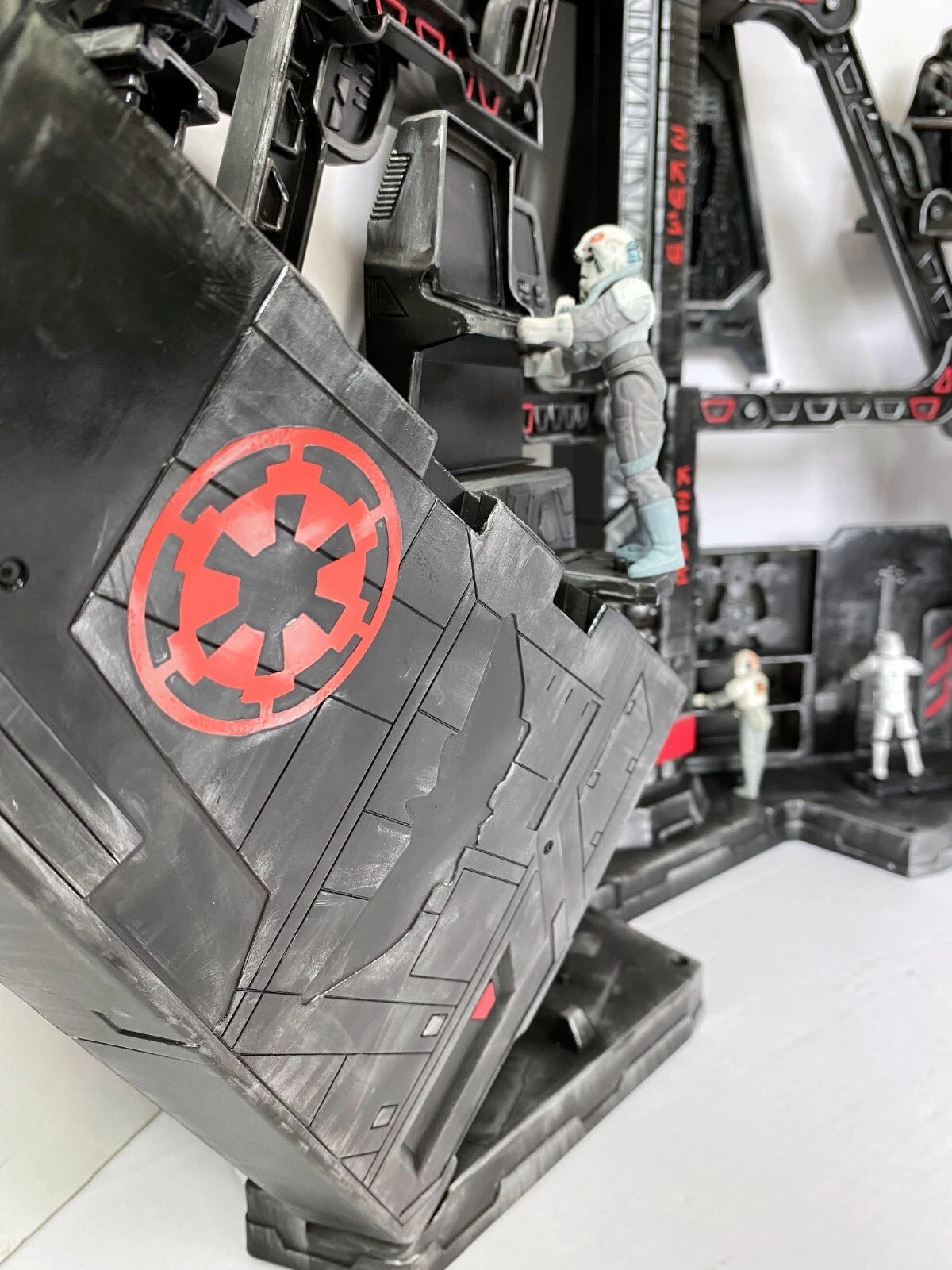 Star Wars Imperial Outpost 3.75 1:18 Playset Diorama Sith Vintage Kenner Custom - view 17