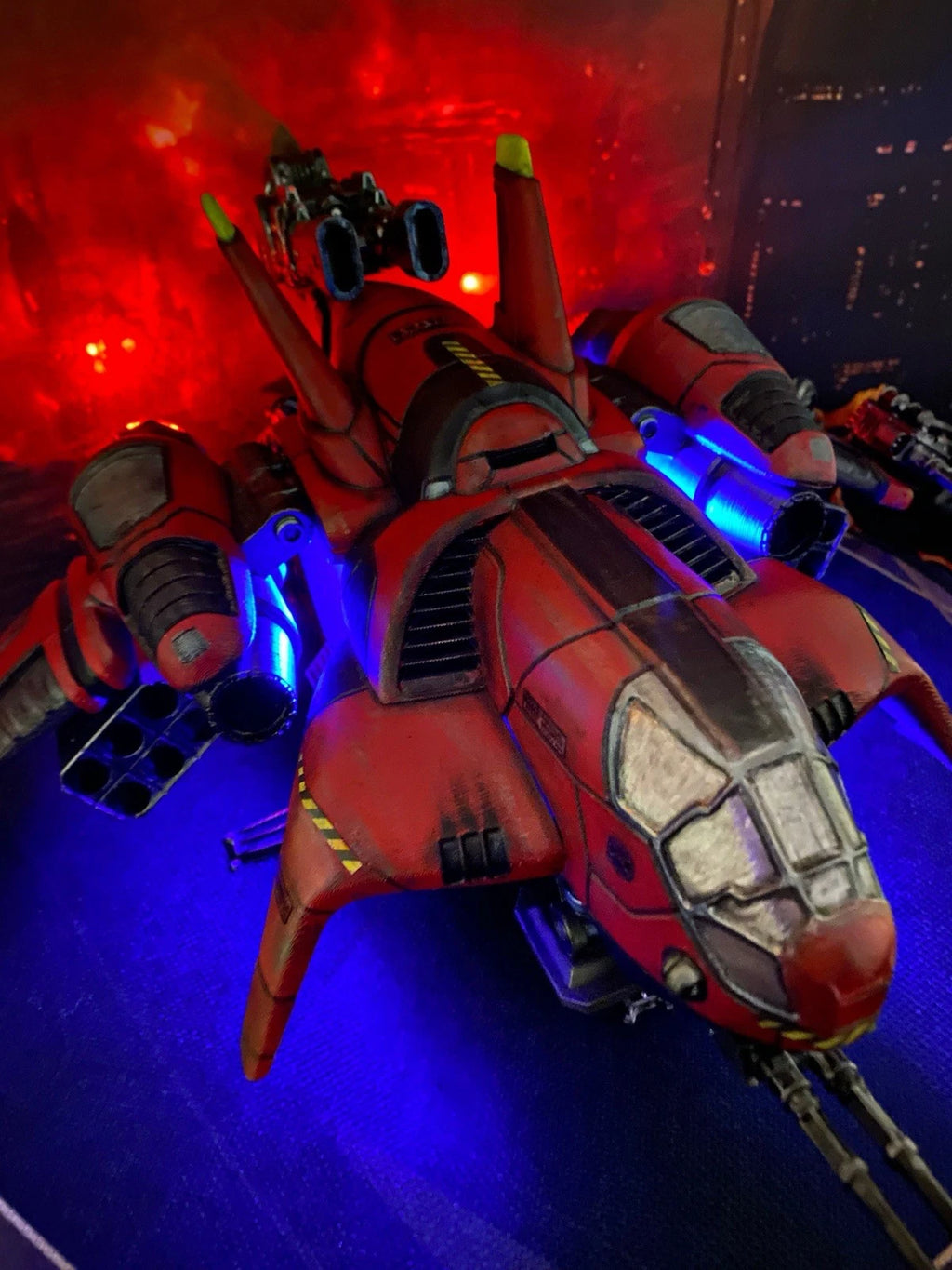 Star Wars Crimson Viper S-77 “Dockbreaker” Assault Gunship | vintage Kenner