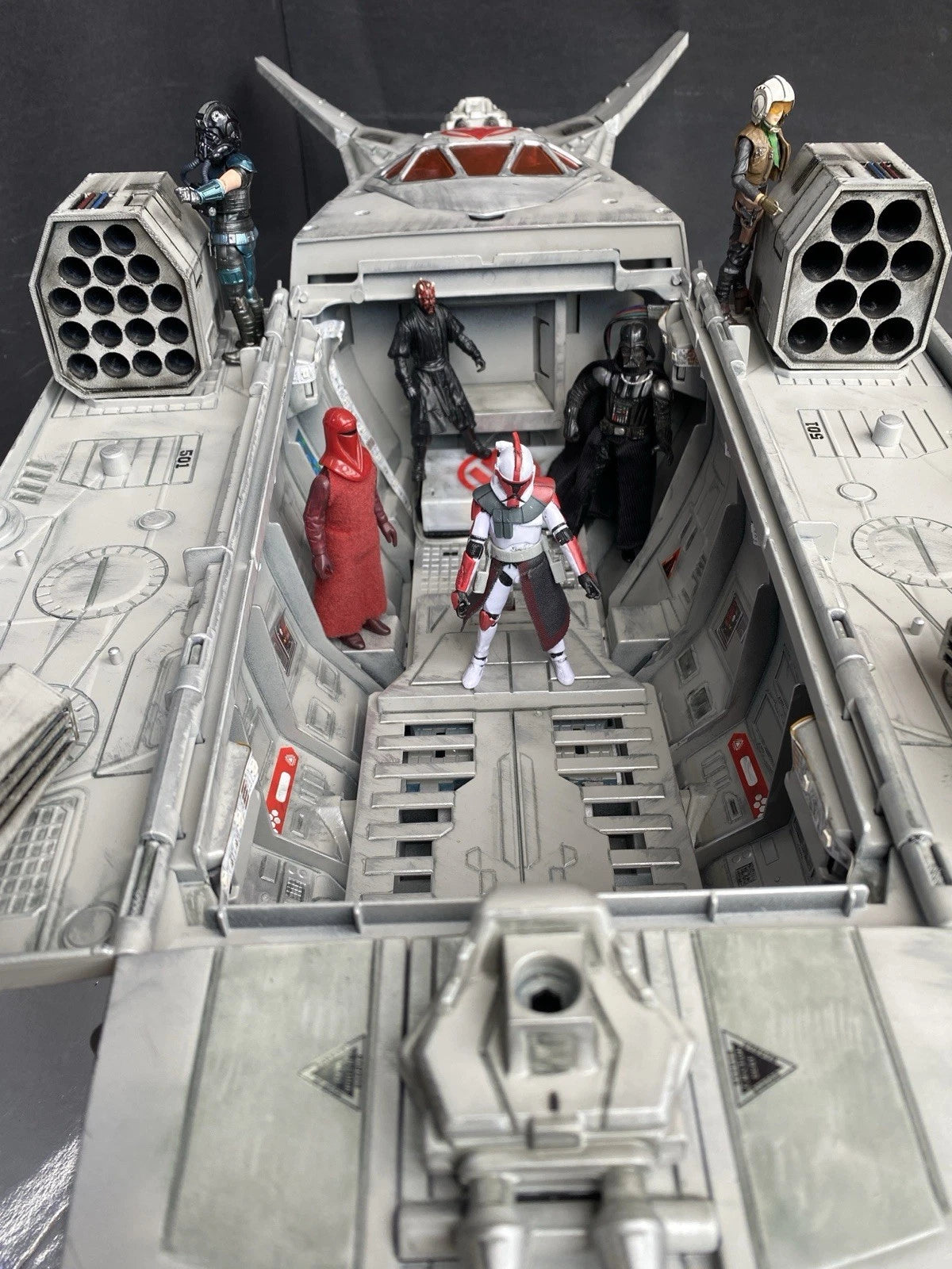 Dark Sentinel 501st Gunship Star Wars Andor Clone Wars Kenner Collectible
