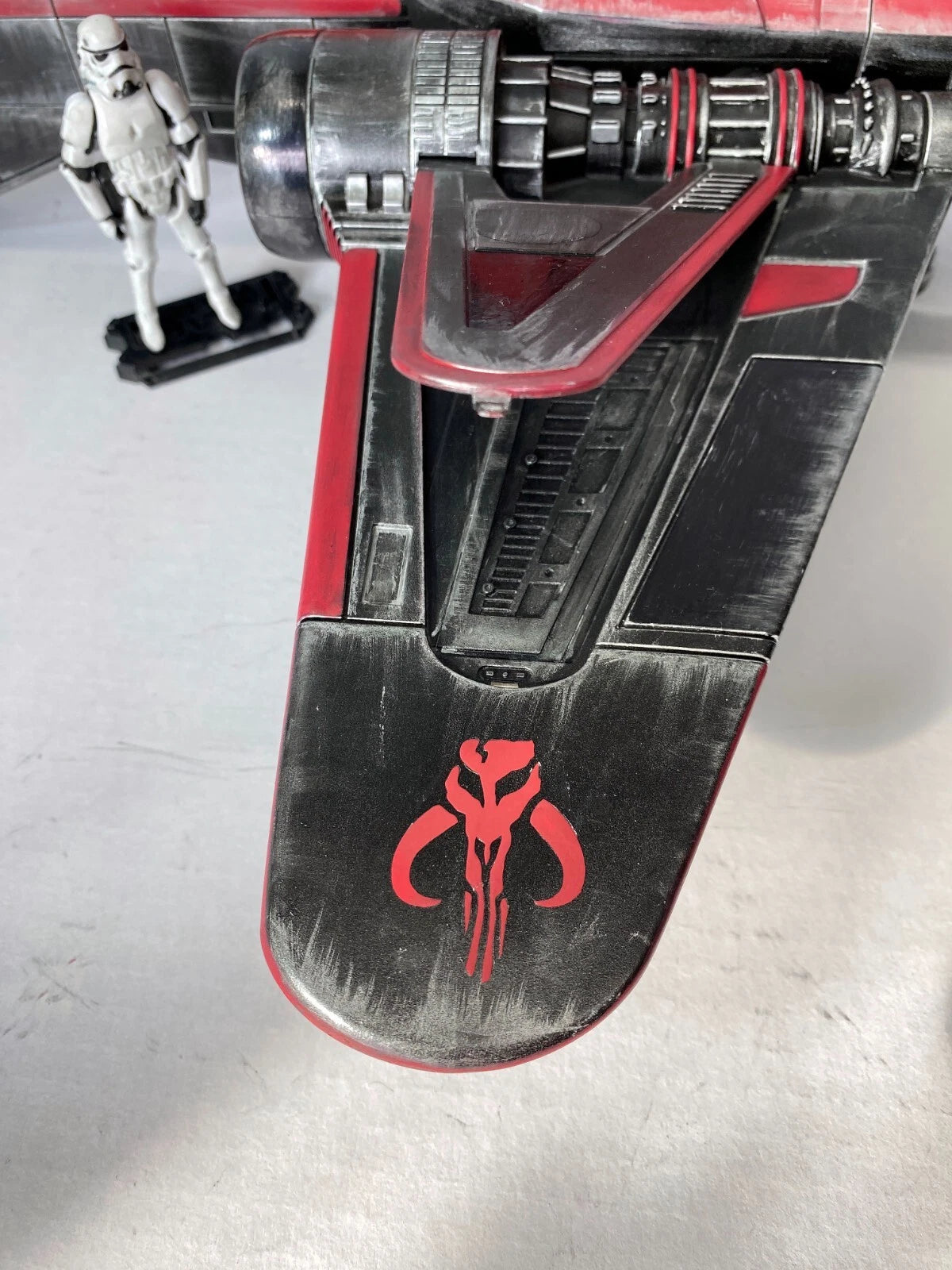 Star Wars Mandalorian Death watch Gunship Empire Vintage Kenner Black series - view 9