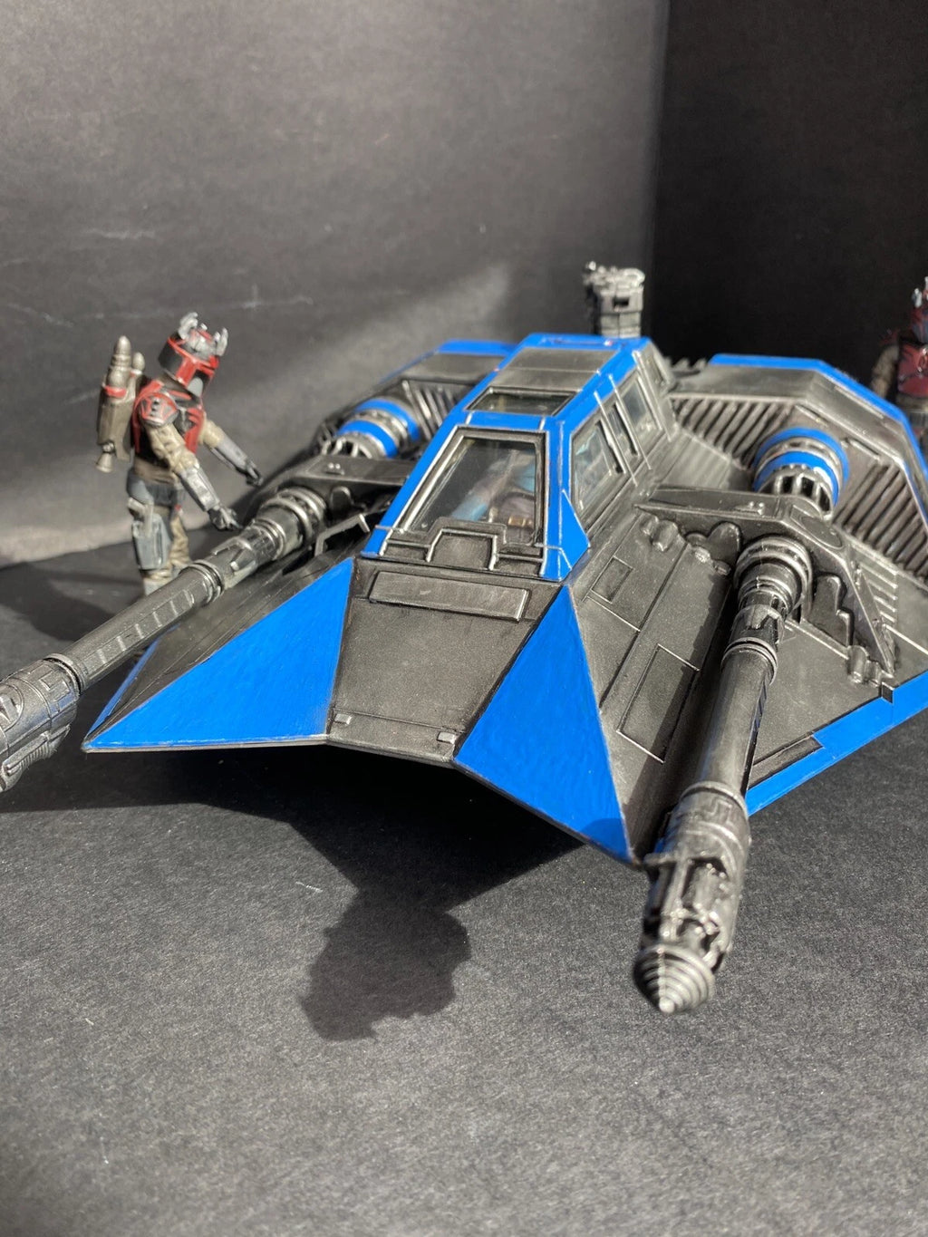 Kestral-9 Patrol Gunship | Mandalorian Outer Rim Snowspeeder Custom Star Wars