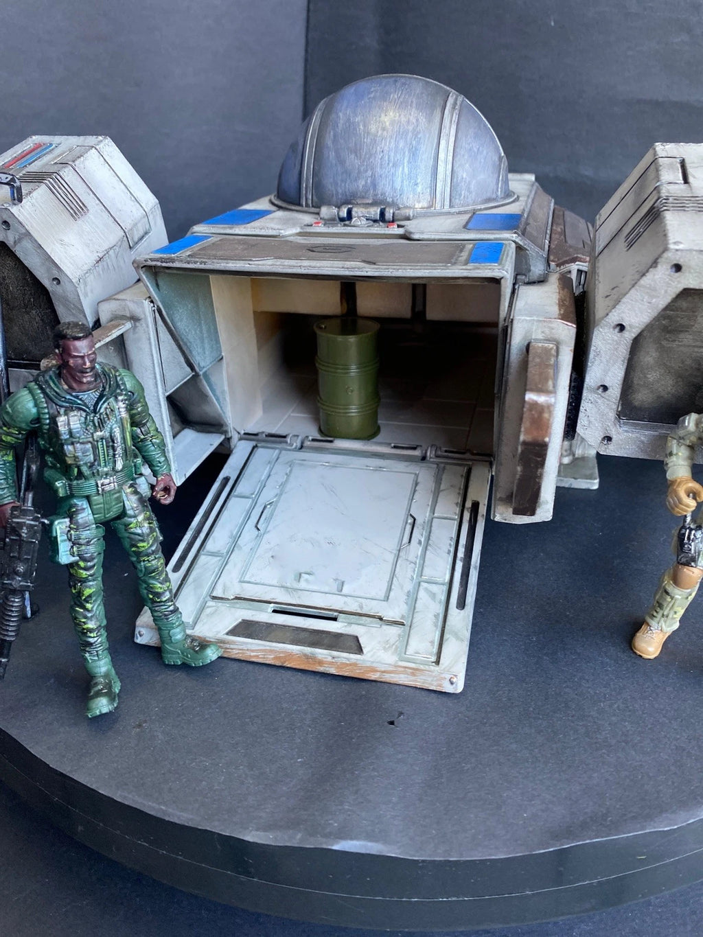 Vigilant Warden” – Custom Star Wars Dropship Andor Jedi Sith Empire Vintage