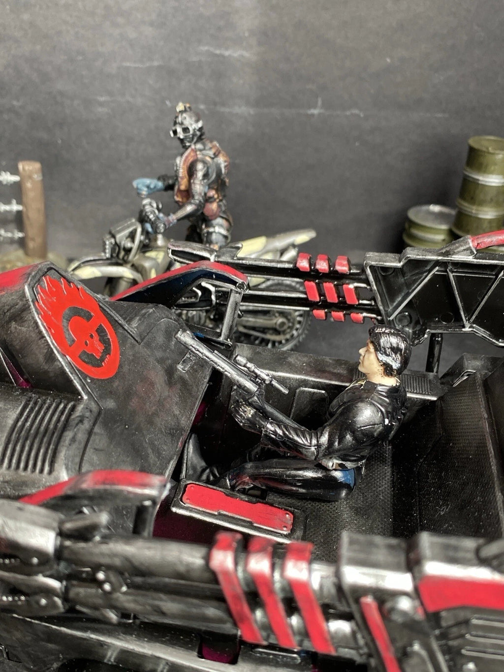 GI JOE COBRA DEVELOPMENTAL TERROR TANK 1:18 Rare Collectible Vintage Custom