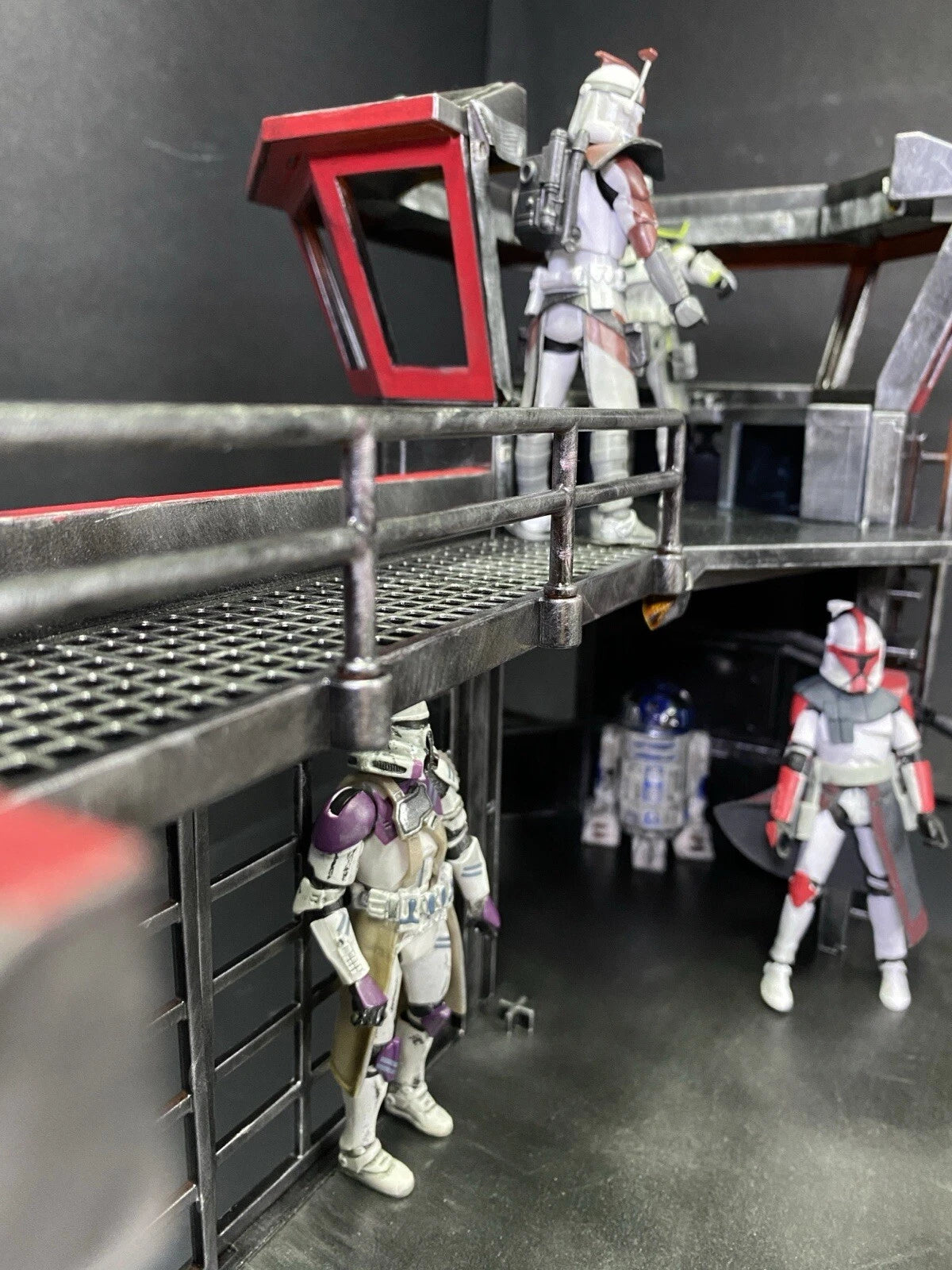Star Wars Bad Batch Imperial Outpost Vintage Collection Kenner Clone Wars Custom