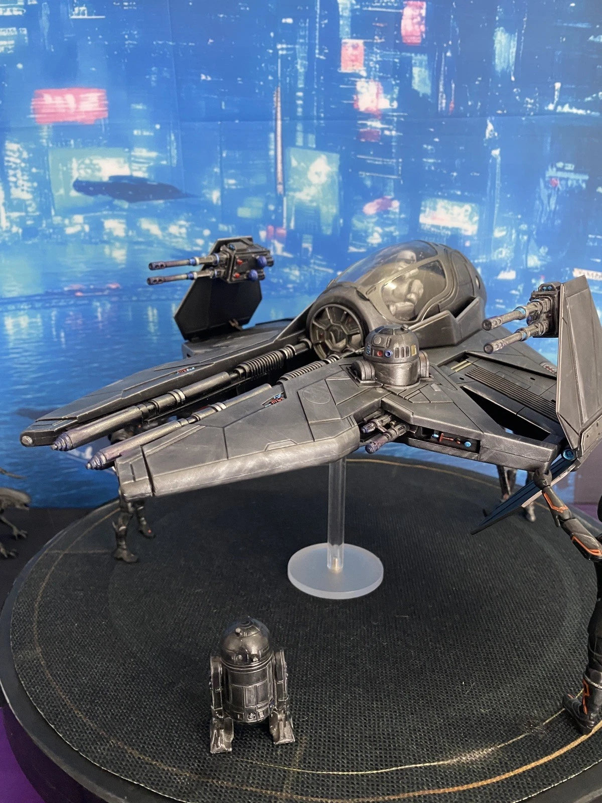 Imperial Starfighter Andor Mandalorian Sith Empire collectible Star Wars Custom