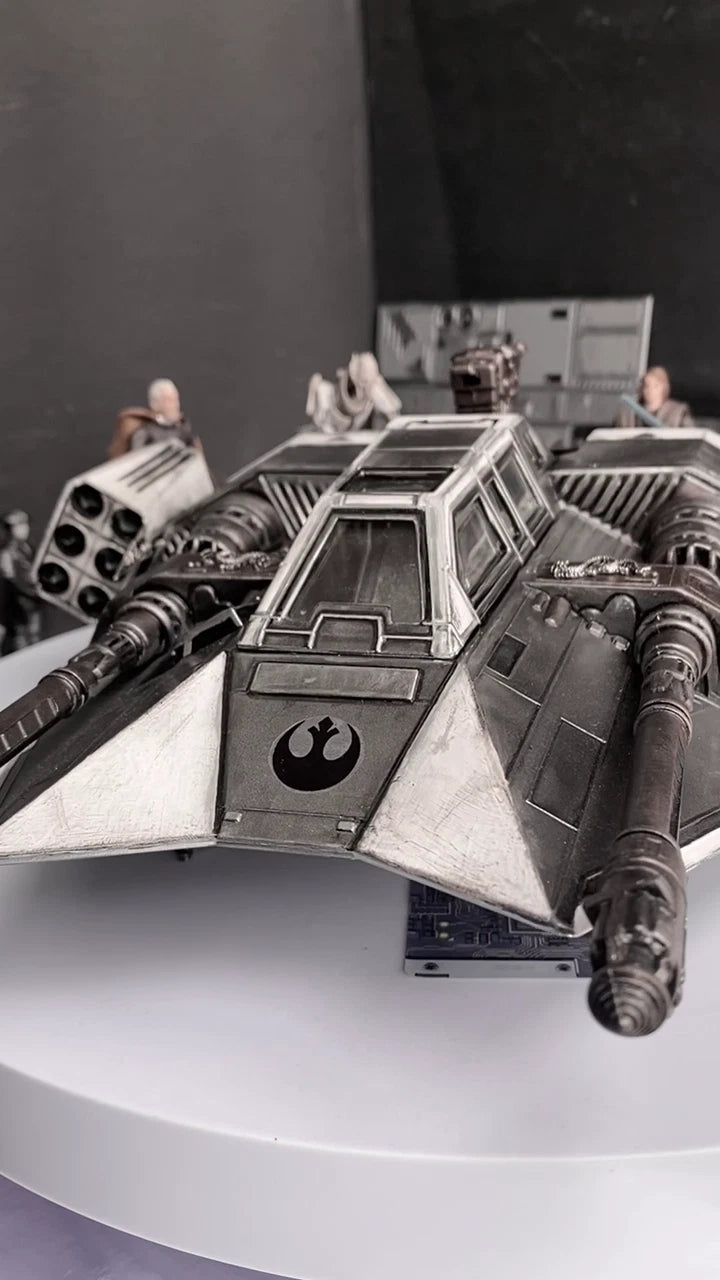 Star Wars Rebel Snowspeeder Midnight Raptor X9 Collector Andor Exclusive Custom