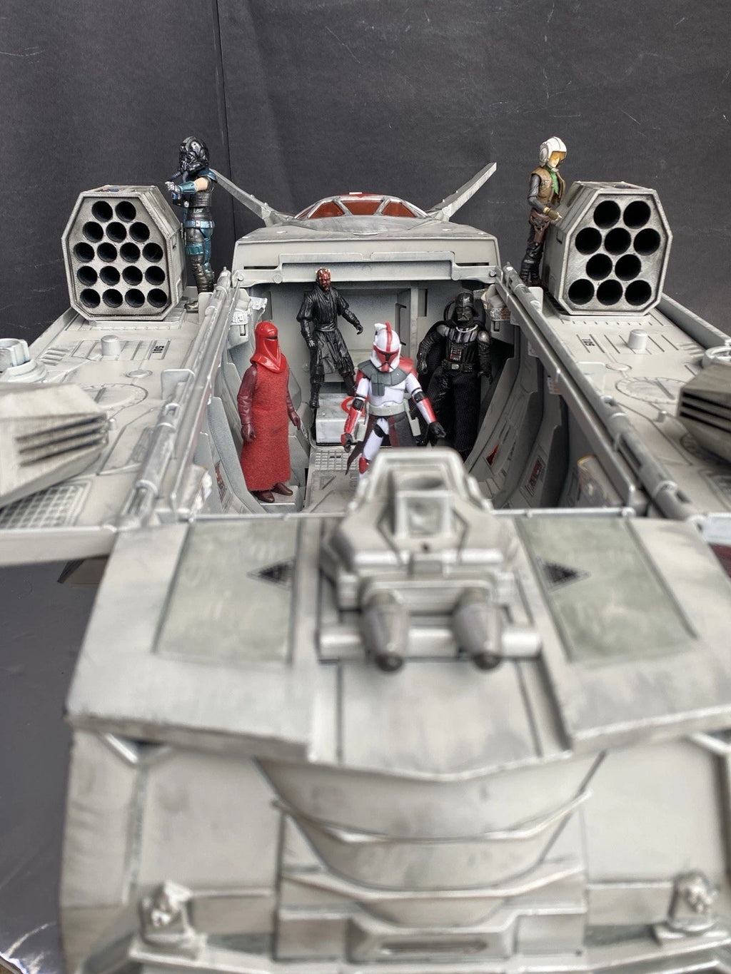 Dark Sentinel 501st Gunship Star Wars Andor Clone Wars Kenner Collectible