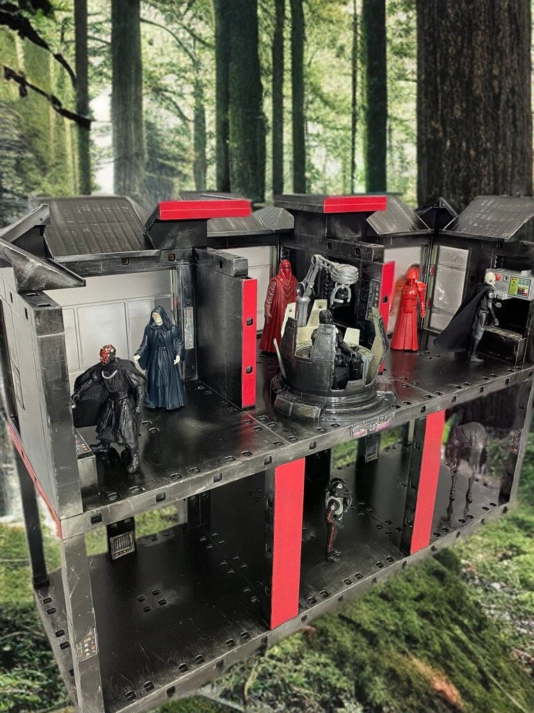 Star Wars Yavin 4 Imperial Headquarters Jedi Empire Vintage Sith Kenner Custom - view 6