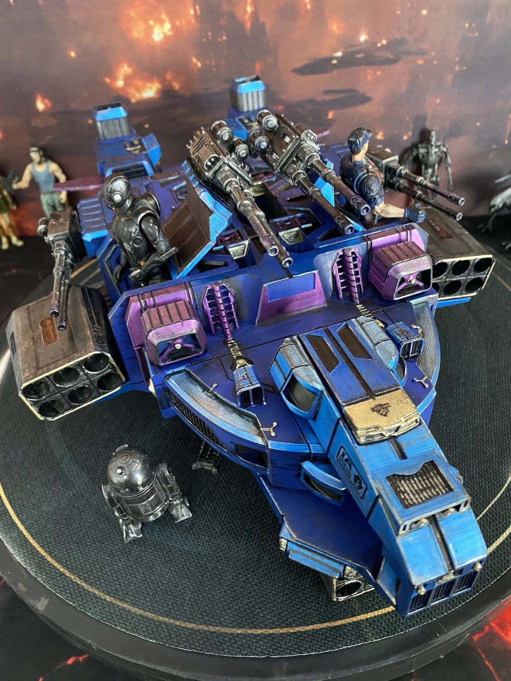 Mars Quarantine Interceptor Commission | Total Recall Custom Vehicle / Diorama