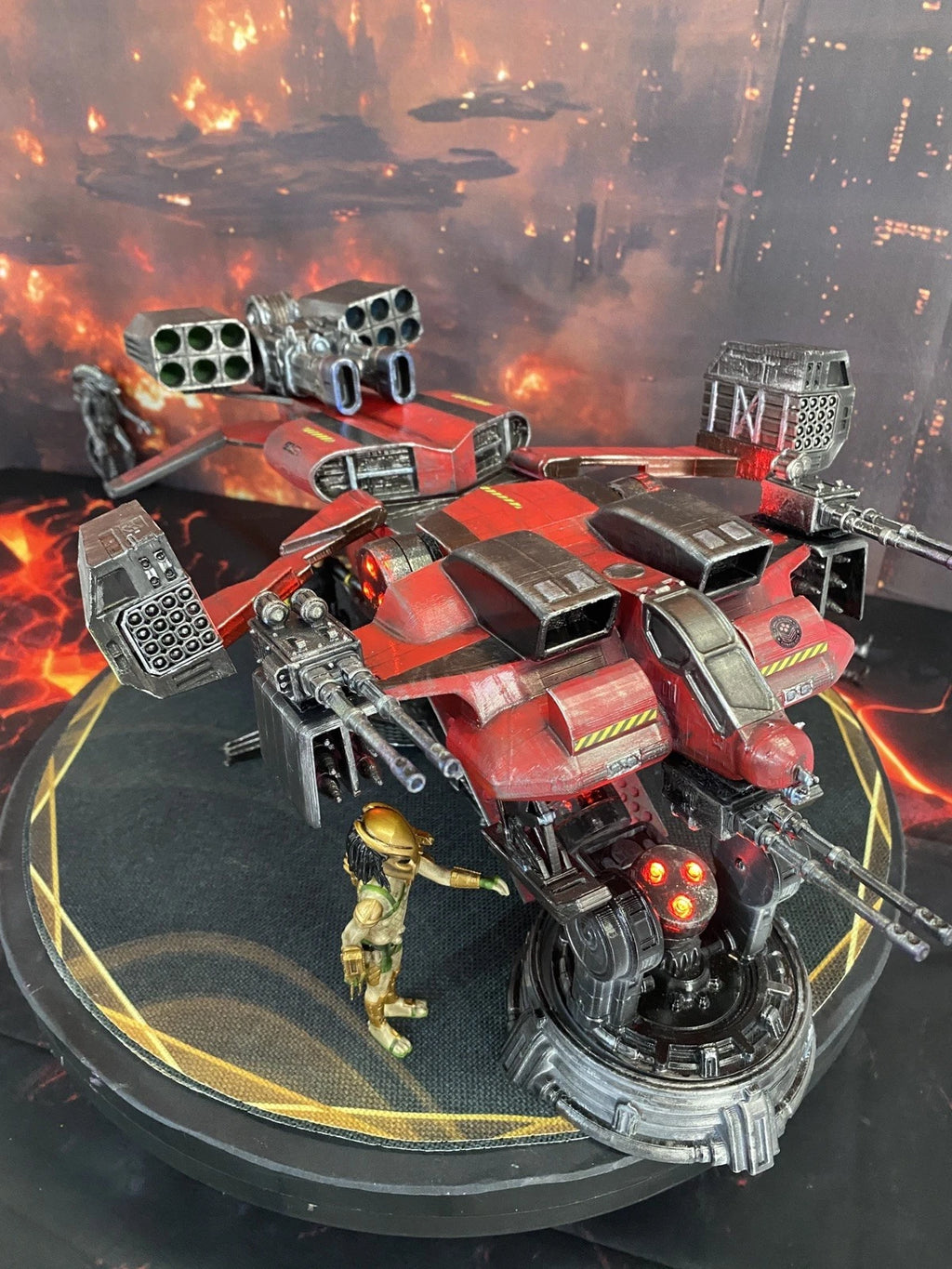 Mega-City Blockade Interceptor Commission | Judge Dredd Custom Vehicle / Diorama