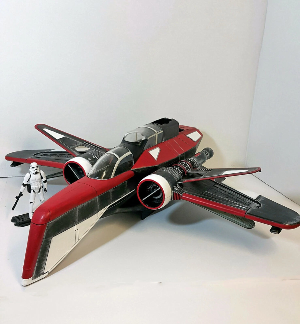 ARC-170 “Iron Viper” Assault Starfighter | Custom Star Wars Gunship Build - view 3