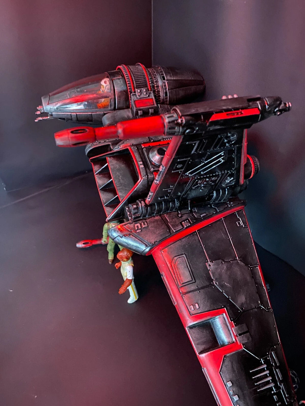 Star Wars Hellion Vortex B-wing Interceptor vintage Maul Shadow lord collectible - view 24