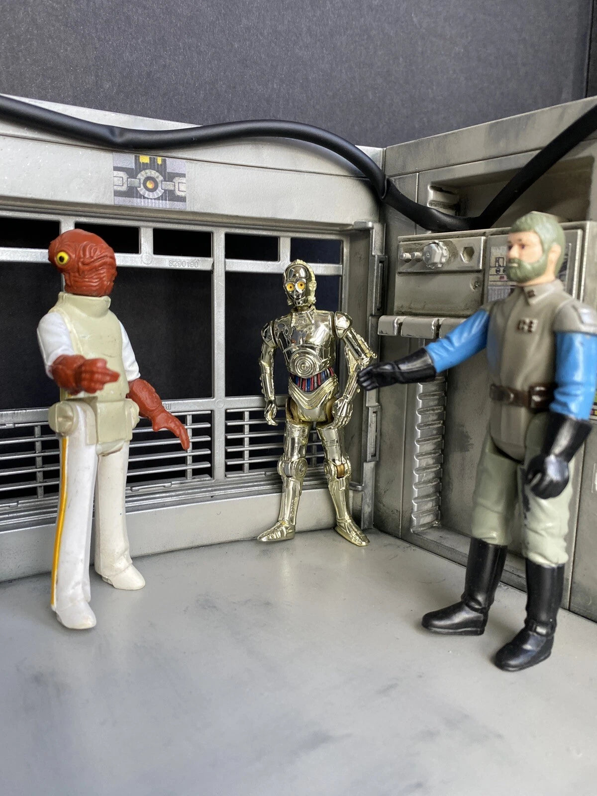 Yavin 4 Command Centre – Vintage Kenner Rebel Mandalorian Star Wars Diorama
