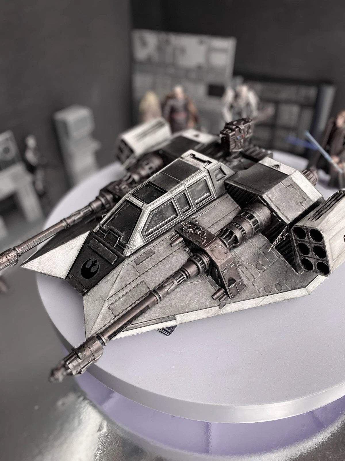 Star Wars Rebel Snowspeeder Midnight Raptor X9 Collector Andor Exclusive Custom