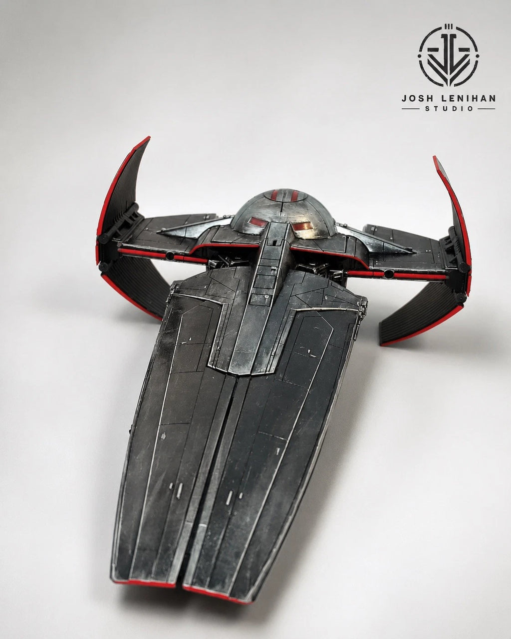 Star Wars Shadow Fang Sith Infiltrator Custom Black Series Empire collectible - view 8