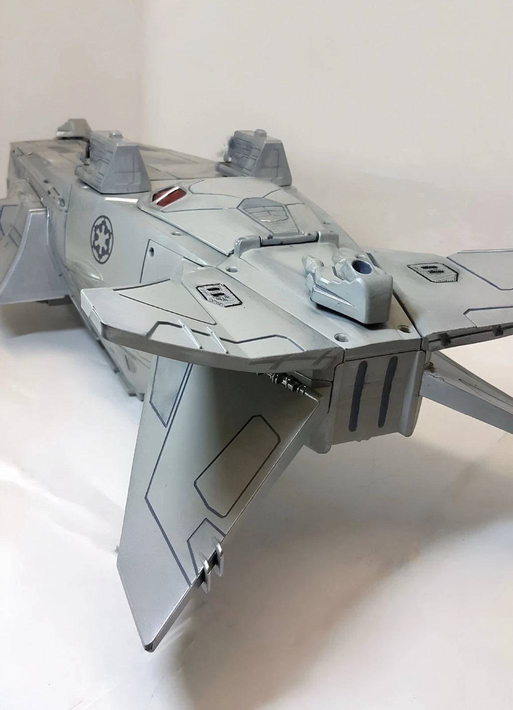 Cold Ember Imperial Shuttle - Hand-Painted Star Wars Andor Sith Empire Vintage - view 16