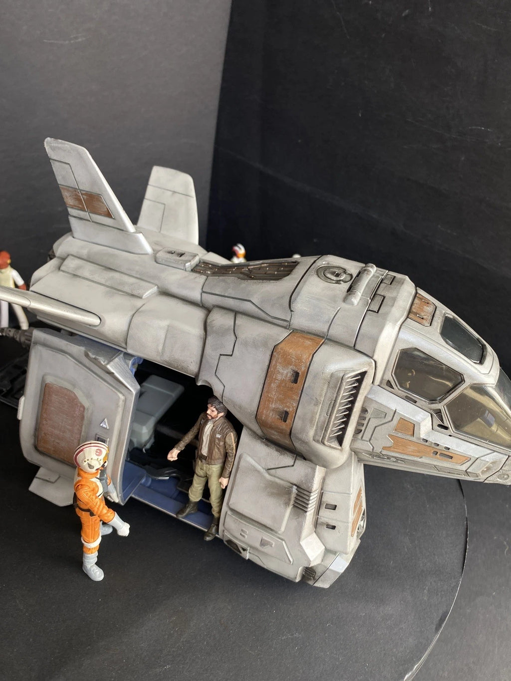 City Perimeter Courier-7 Custom Logan’s Run Shuttle Diorama Sci-Fi Vehicle
