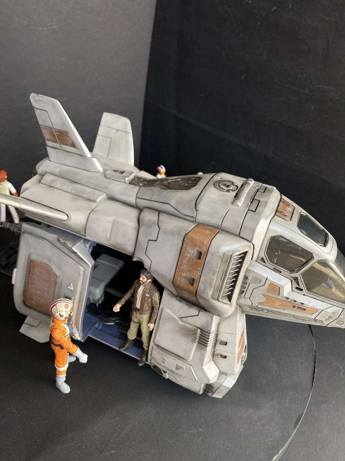 City Perimeter Courier-7 Custom Logan’s Run Shuttle Diorama Sci-Fi Vehicle