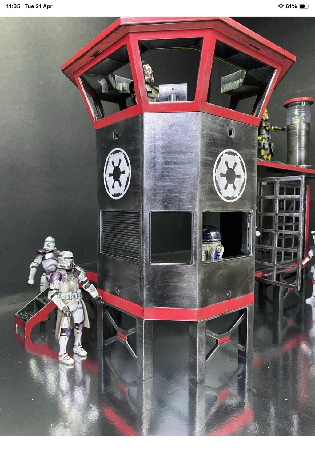 Star Wars Diorama Commission Andor Mandalorian Rogue One Imperial Rebel Custom