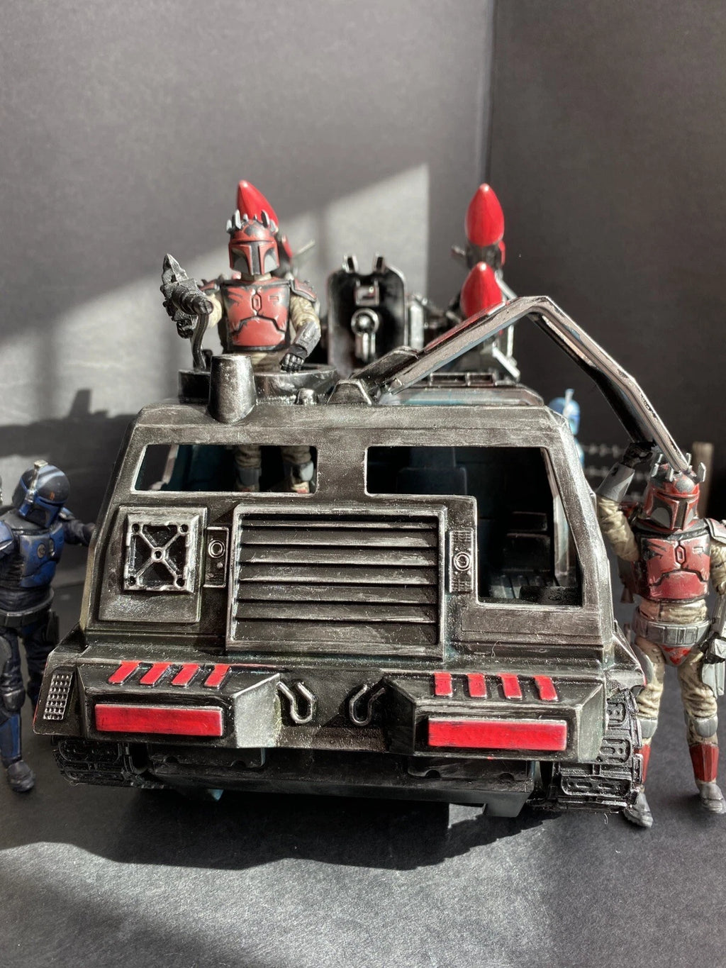 Star Wars Mandalorian Assault Missile Launcher Empire Vintage Kenner Custom