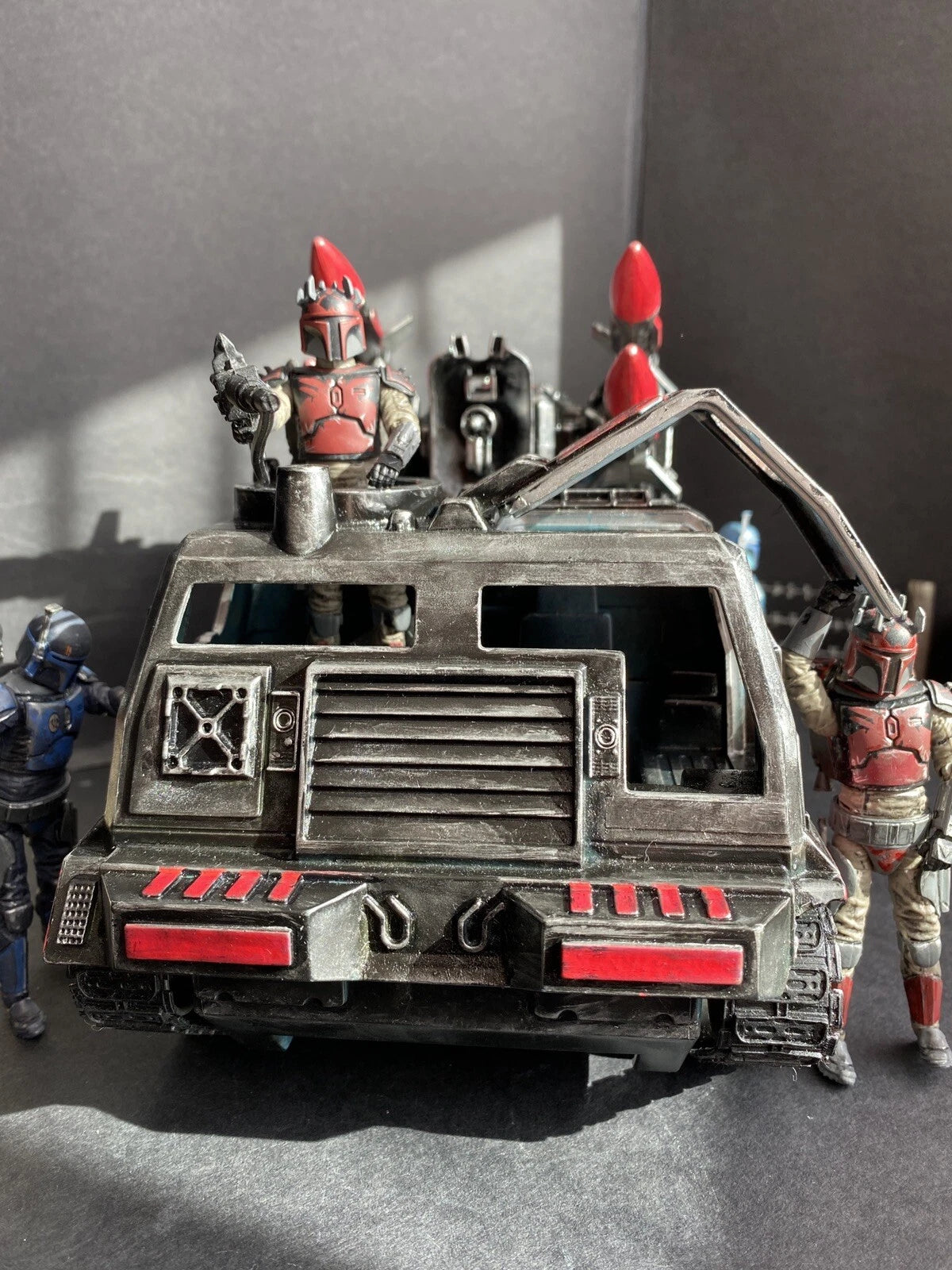 Star Wars Mandalorian Assault Missile Launcher Empire Vintage Kenner Custom