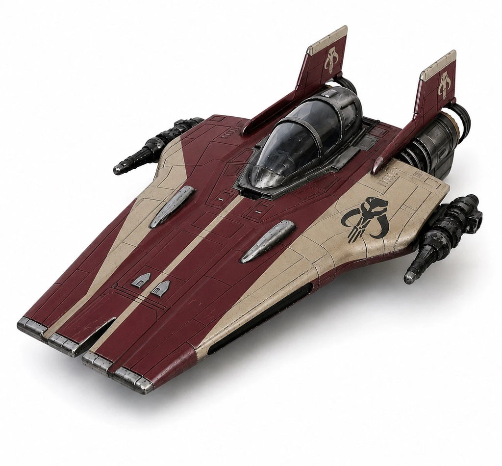 Mandalorian A-Wing Commission Star Wars Andor Vintage Sith Kenner Custom