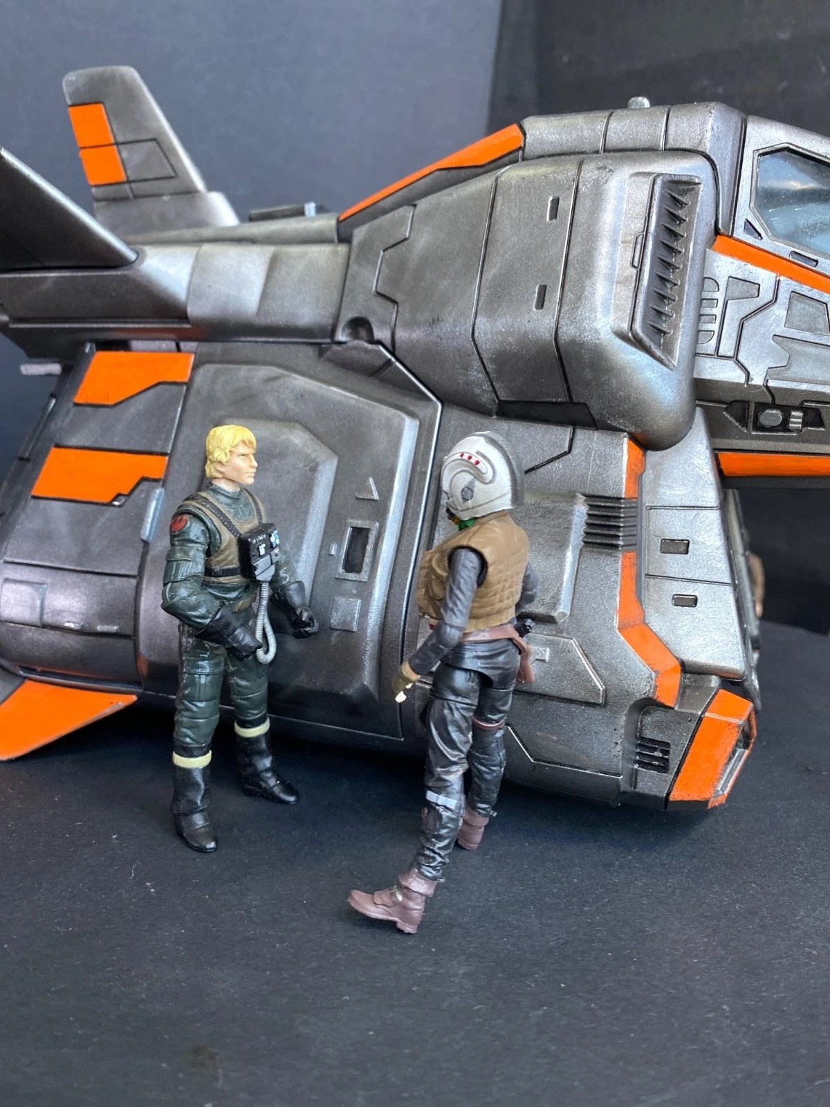 Star Wars Shuttle Gunship Transport Andor Rogue One Clone Wars vintage Custom