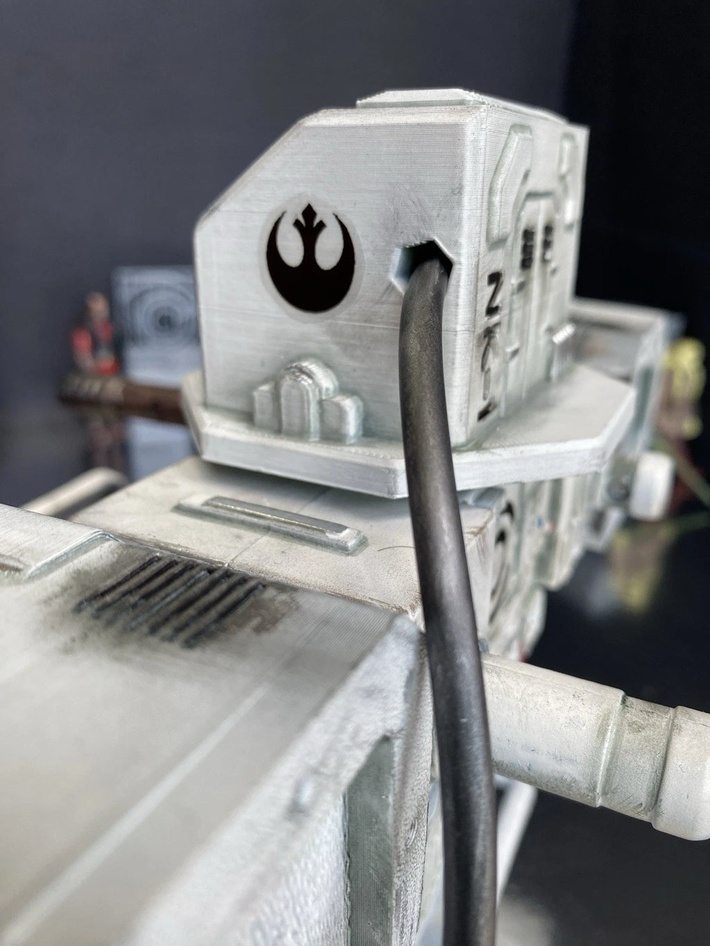 Snowhammer Rebel Rocket Truck 1:18 Hand-Painted Andor Vintage Kenner Star Wars