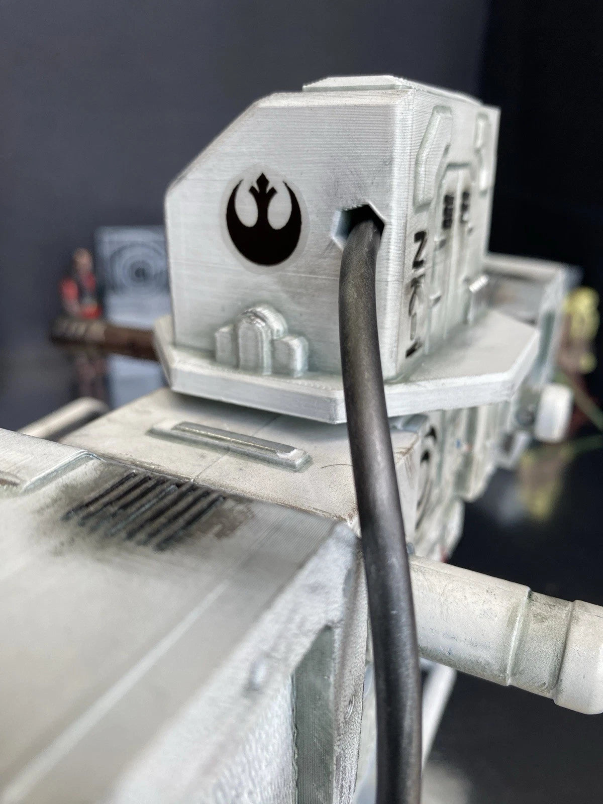 Snowhammer Rebel Rocket Truck 1:18 Hand-Painted Andor Vintage Kenner Star Wars