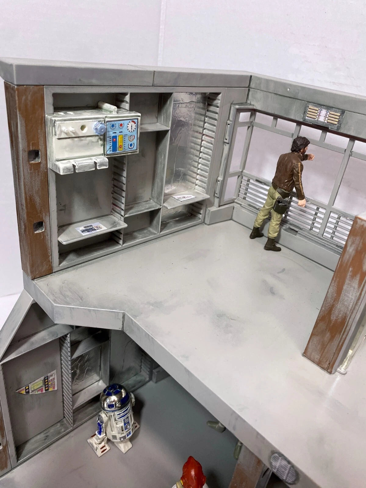 Andor Star Wars Hoth Rebel Headquarters Endor Base Empire Vintage Kenner 1/18 - view 13