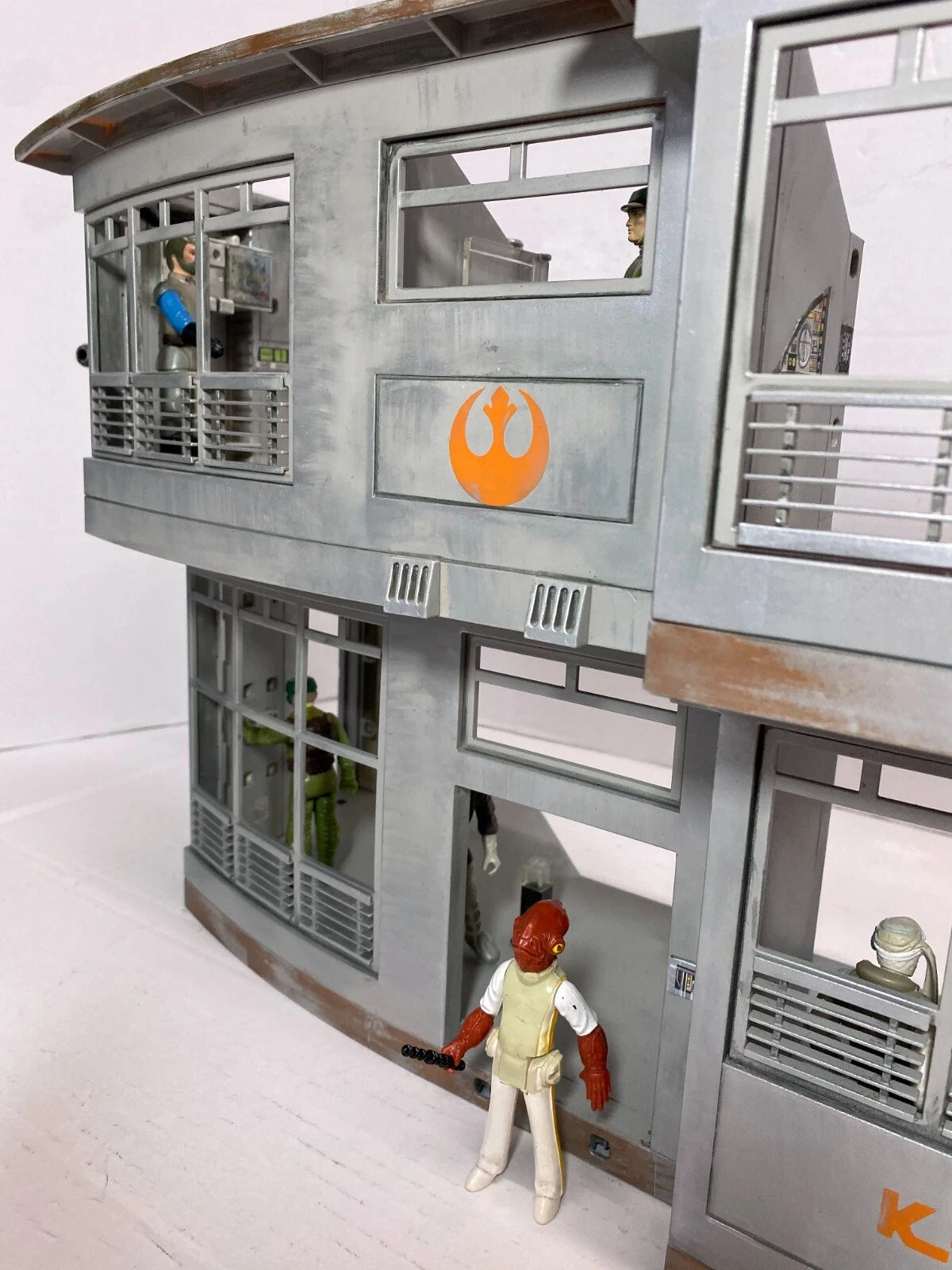 Star Wars Hoth Rebel Outpost Endor Building Jedi Empire Vintage Kenner 1:18 3.75
