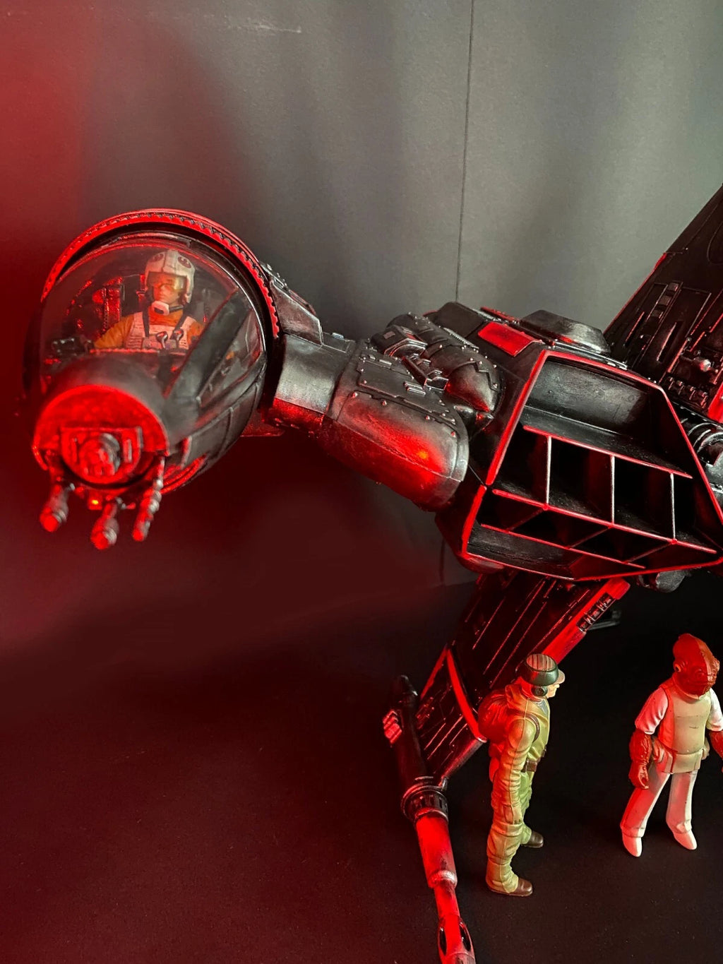 Star Wars Hellion Vortex B-wing Interceptor vintage Maul Shadow lord collectible - view 19