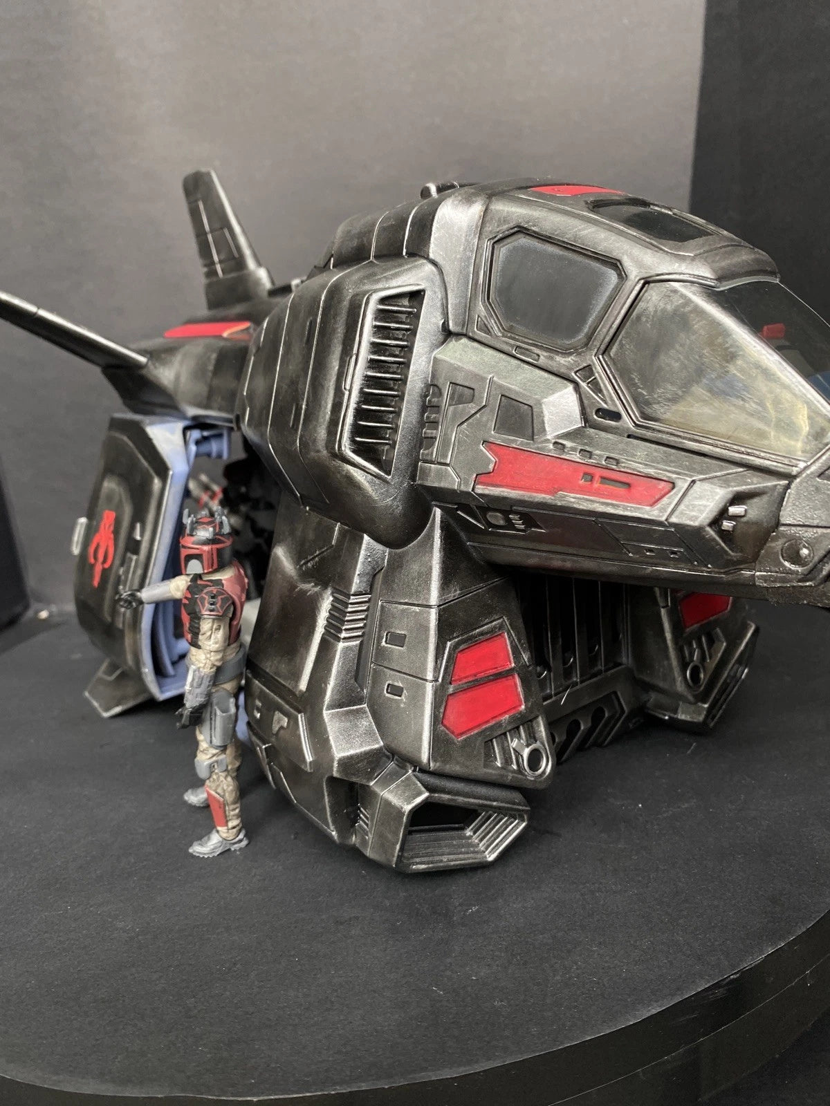 HISS-VTOL “Black Asp” – Cobra Dropship Gunship 3.75” Custom G.I. Joe collectible
