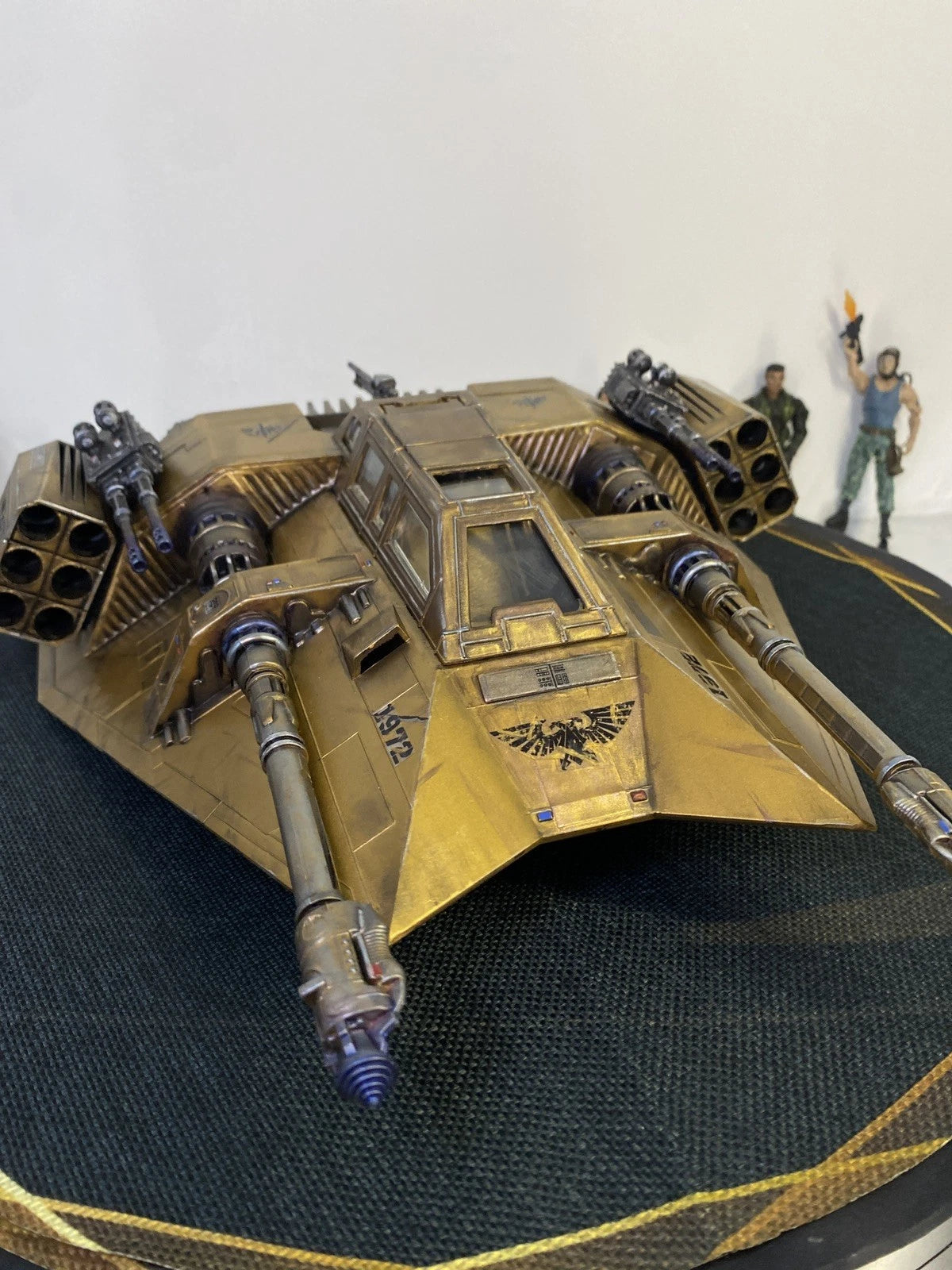 SUNSCOUR-972 STRIKE SNOWSPEEDER – Custom Star Wars 3.75” Speeder vintage Kenner
