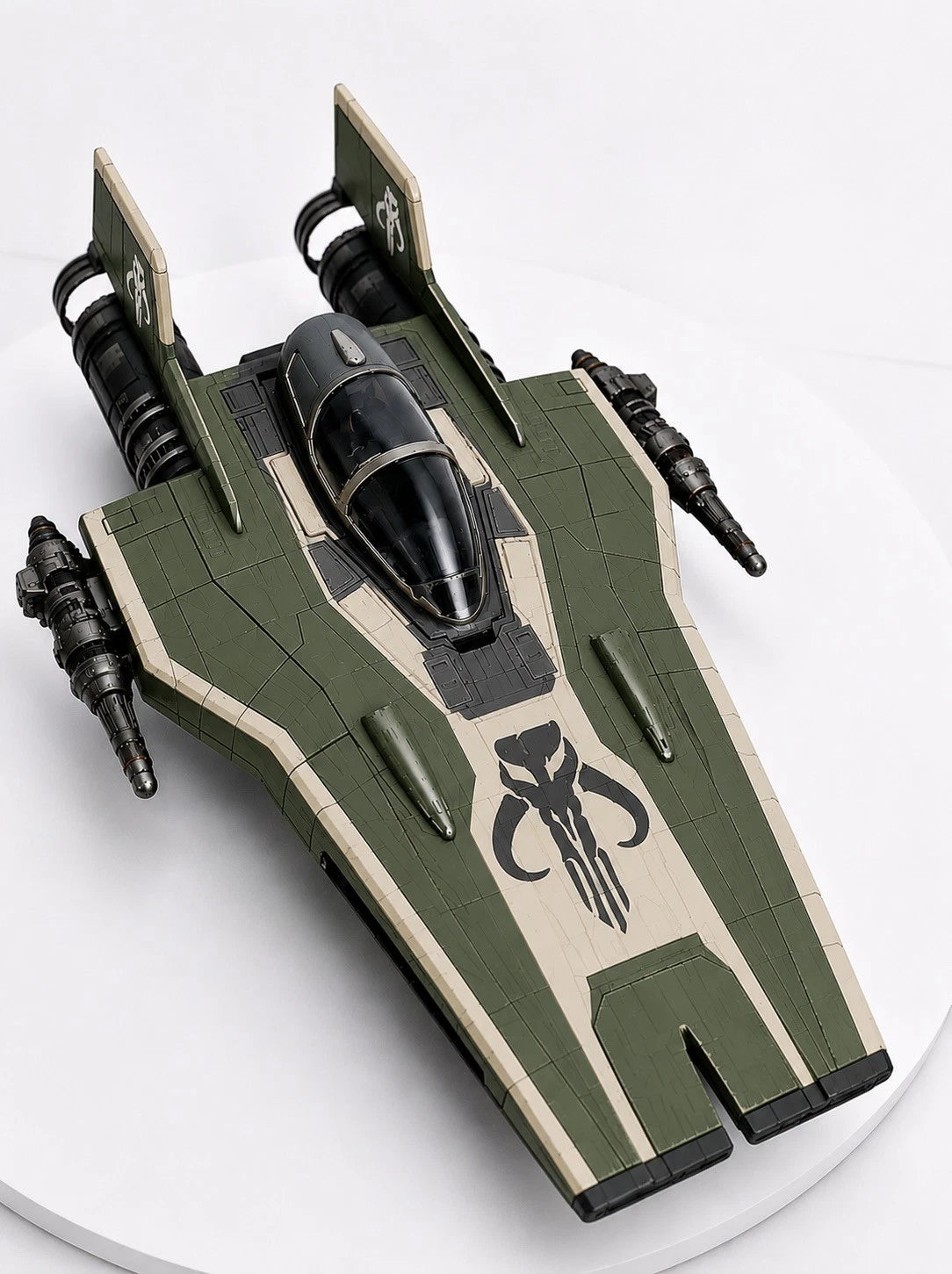 Mandalorian A-Wing Commission Star Wars Andor Vintage Sith Kenner Custom