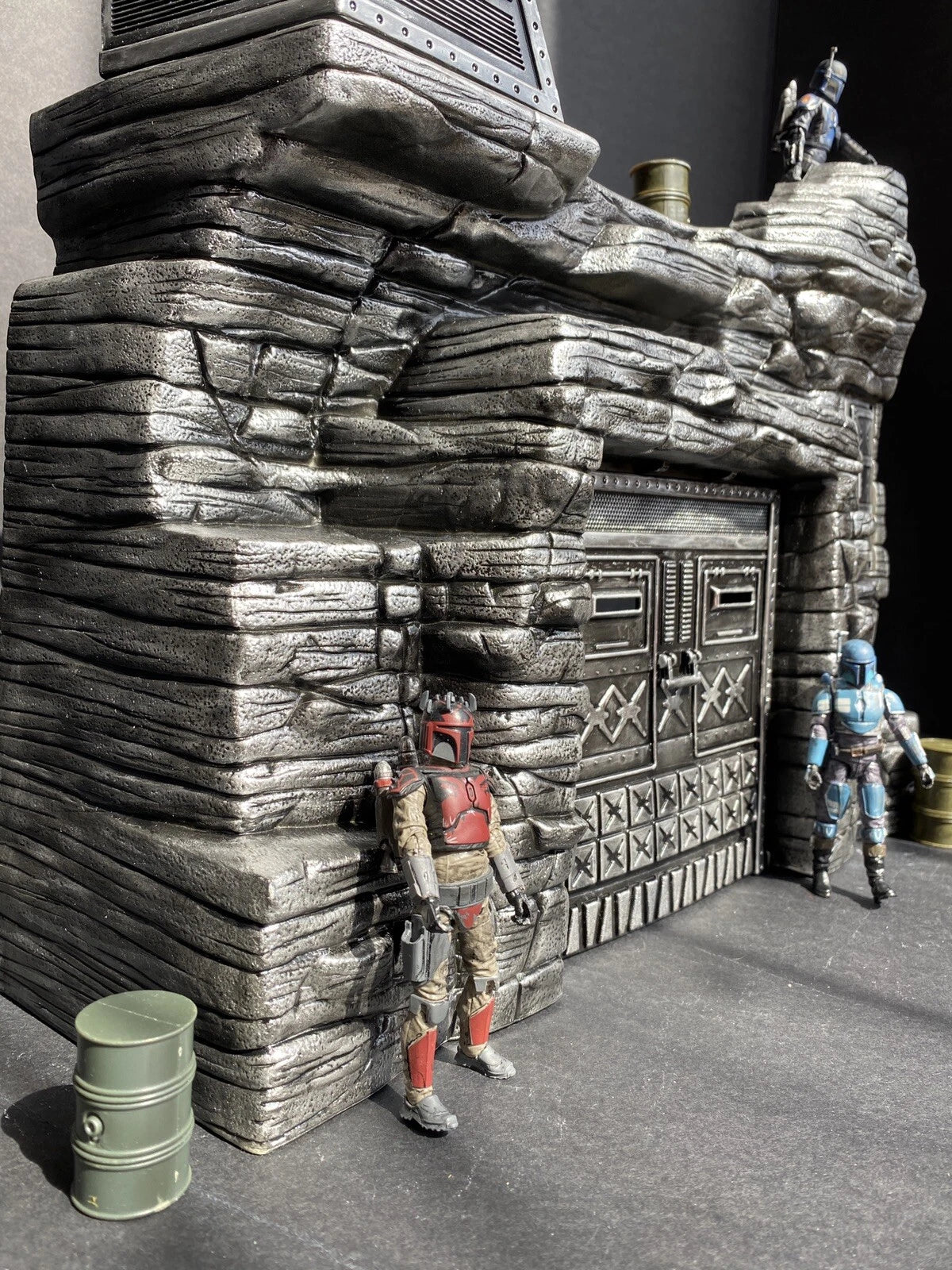 Star Wars Andor Kraytfall Vault Door Bastion | Mandalorian Siege Holdout Diorama