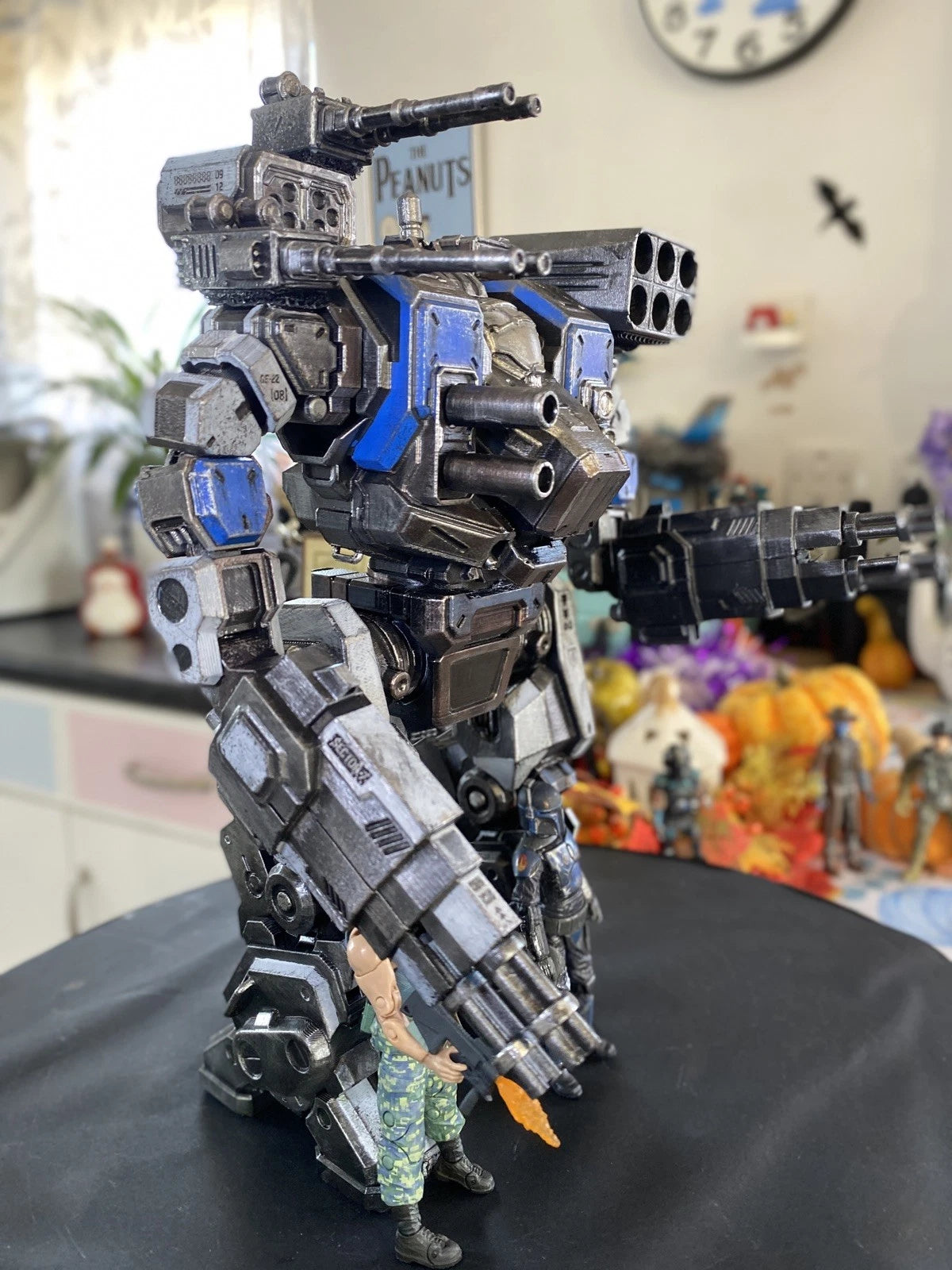 RoboCop ED-209 OCP Custom Mech Robot Walker Detroit Police vintage Collectible
