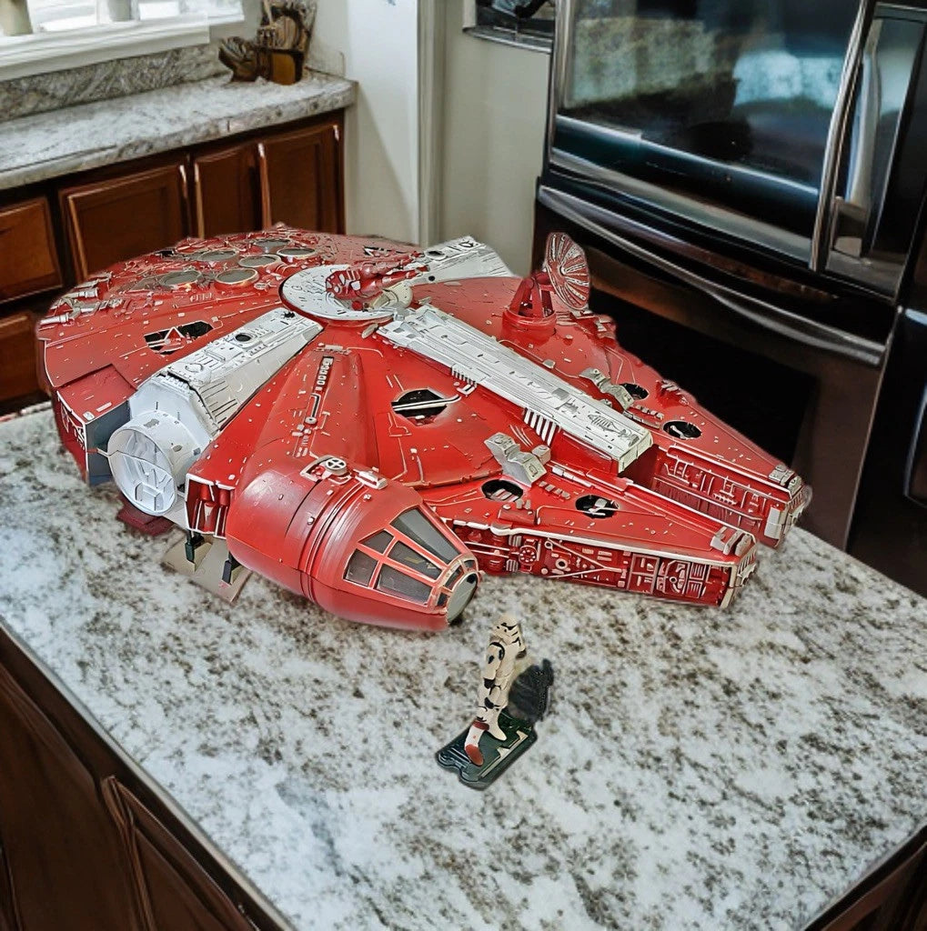 The Crimson Covenant | Dark Sith Command Millennium Falcon Custom Star Wars