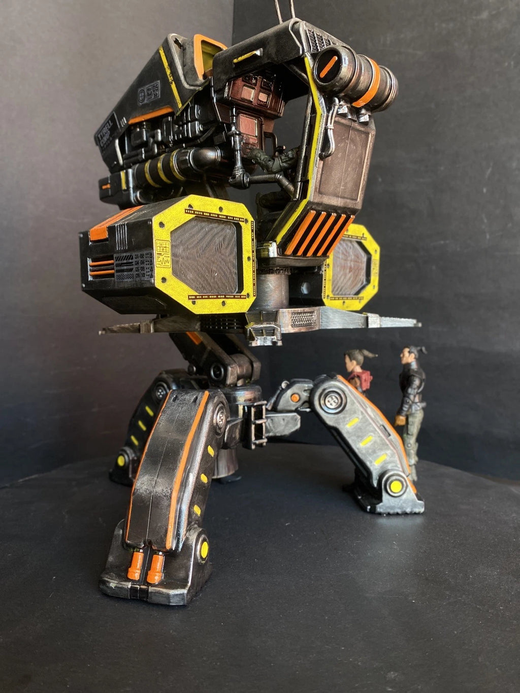 MaxTac SRW-9 “Crowd Hammer” — Cyberpunk 2077 Urban Pacification Walker 1/18