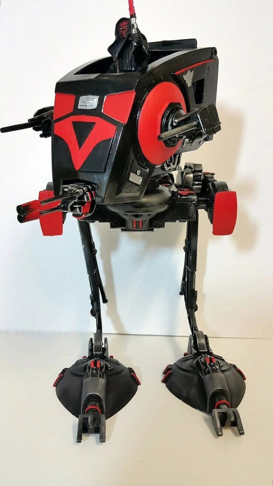 Vintage Star Wars AT ST Night Fang Mauler | Mandalorian Custom Sith hand painted