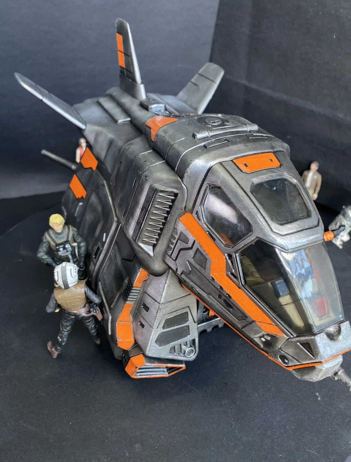 “ORANGE STRIPE” QUICKSILVER DROP-SHUTTLE | Avatar Fire and Ash Pandora Ops