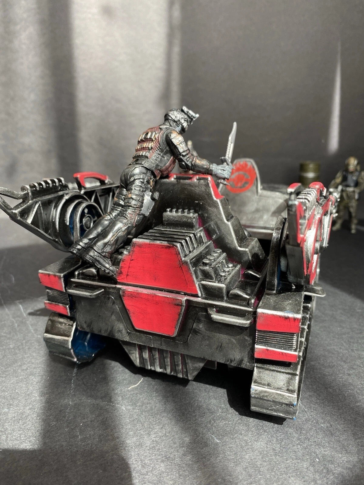 GI JOE COBRA DEVELOPMENTAL TERROR TANK 1:18 Rare Collectible Vintage Custom